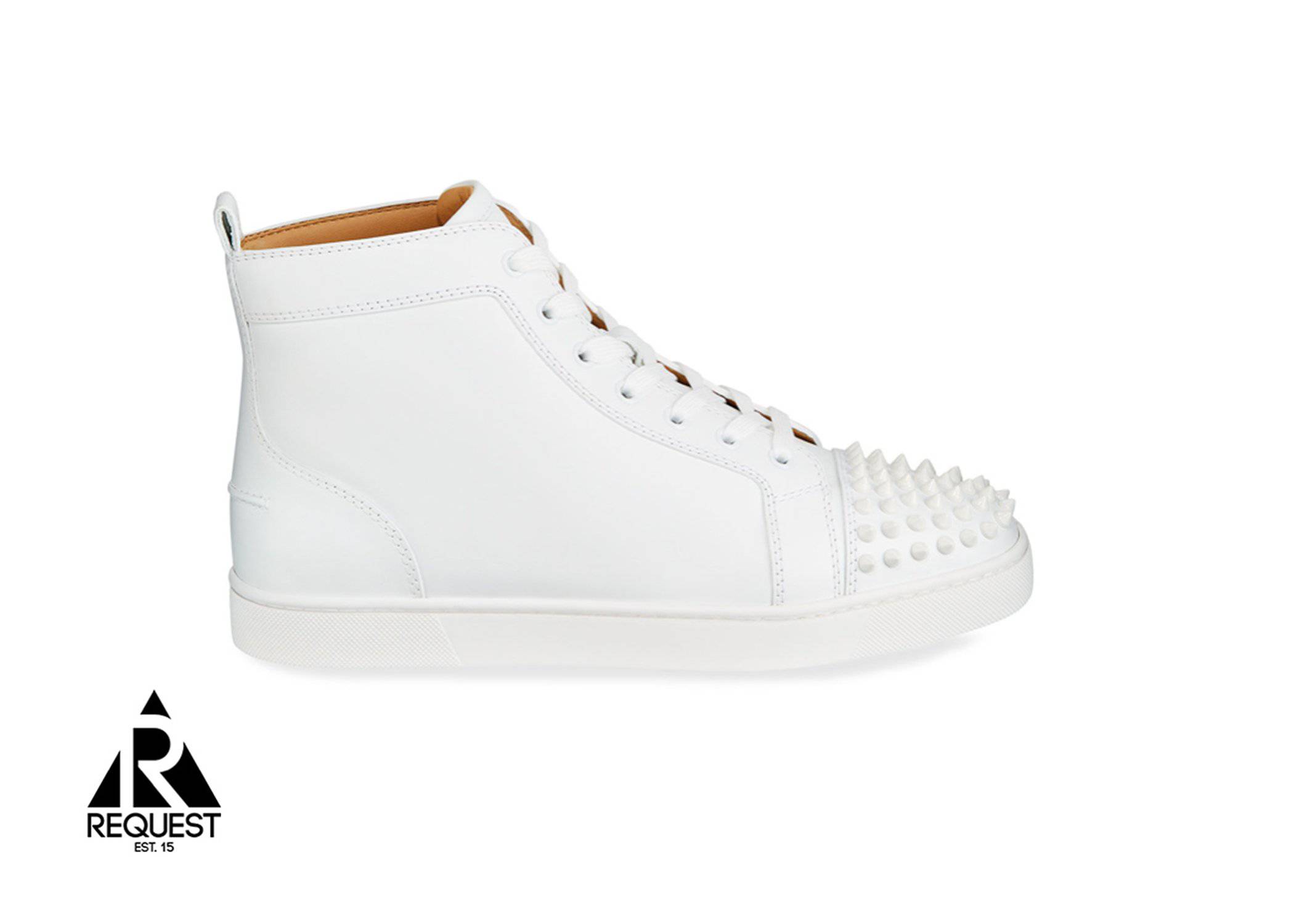 Christian Louboutin Orlato “White Spikes”