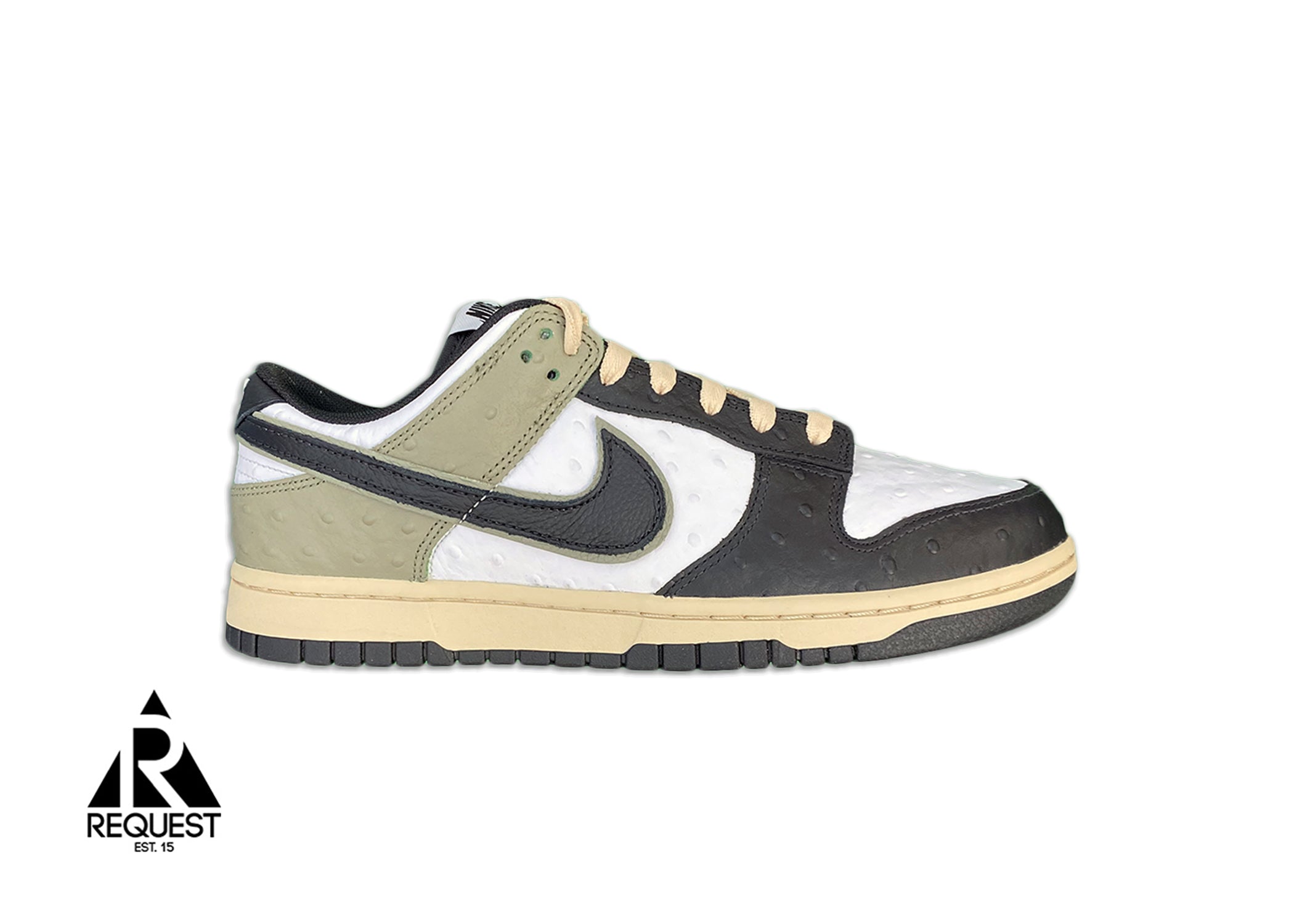 Nike ID Dunk Low "Clay Green Ostrich Green Swoosh"