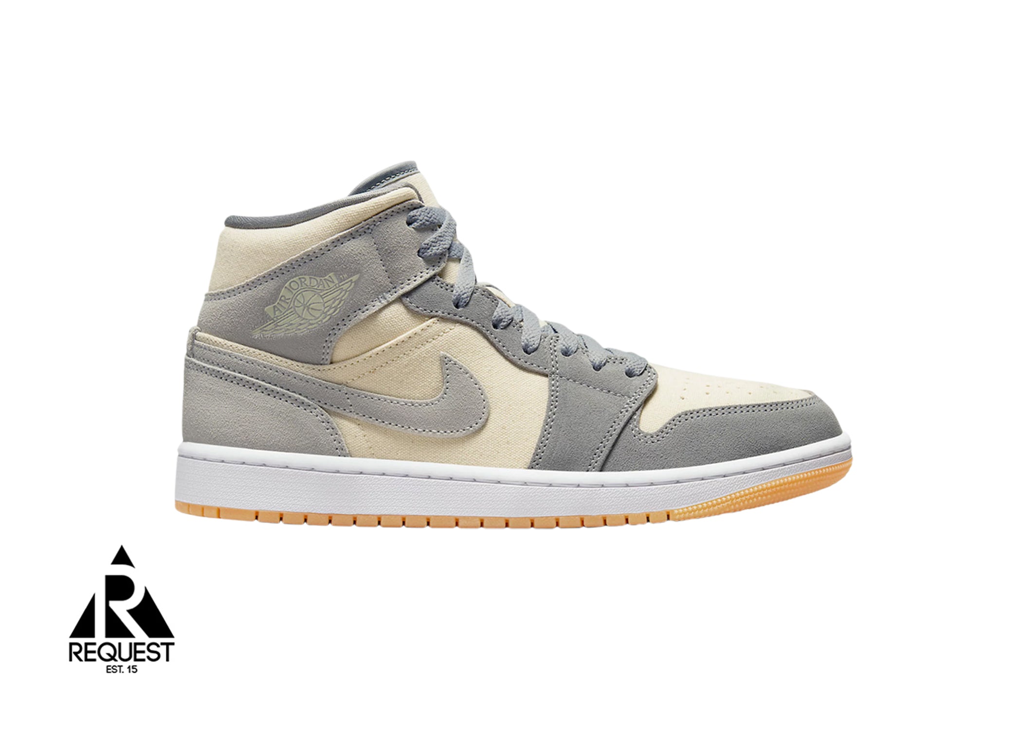 Air Jordan 1 Mid “Coconut Milk Particle Grey”