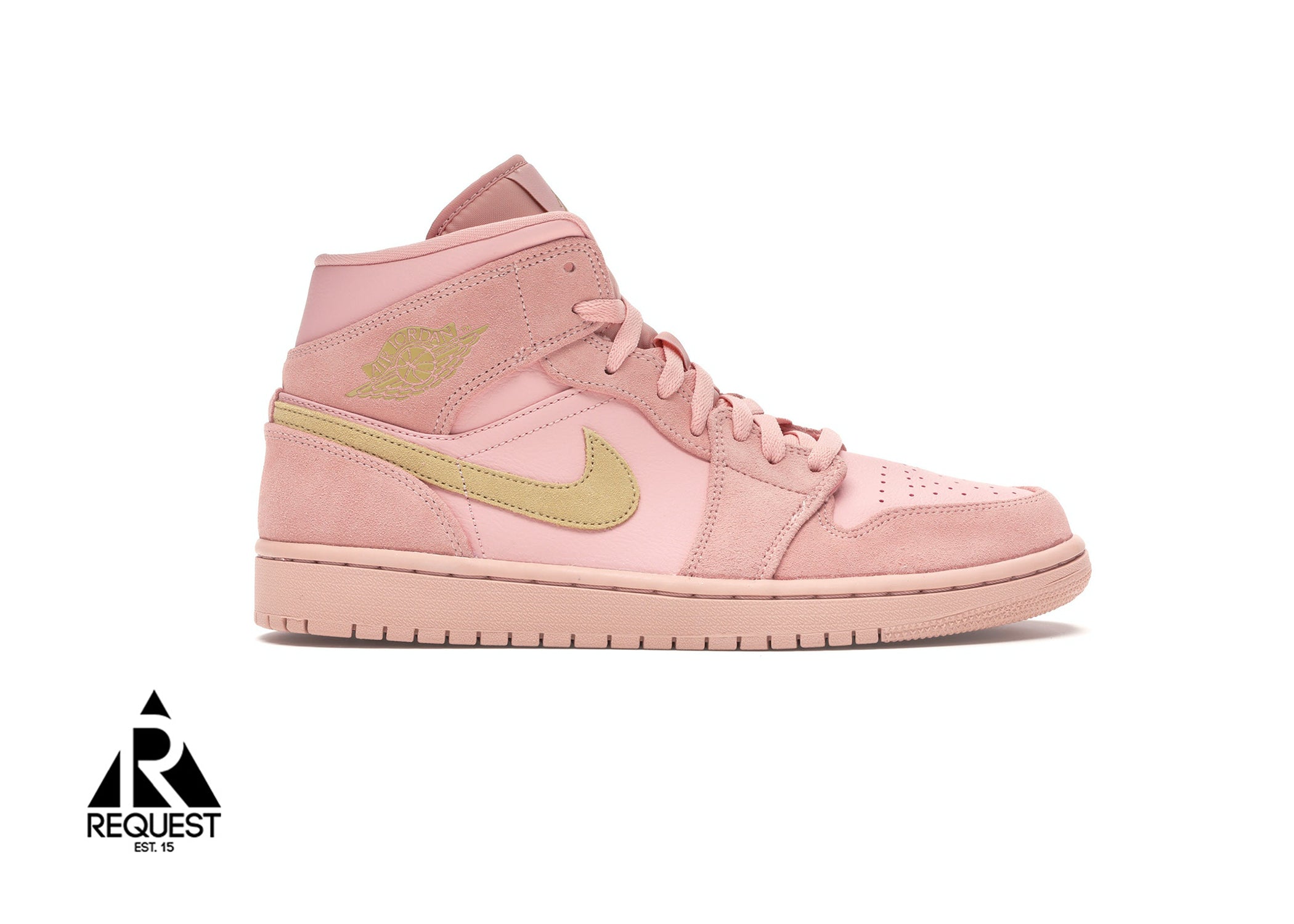 Air Jordan 1 Retro Mid “Coral Gold”
