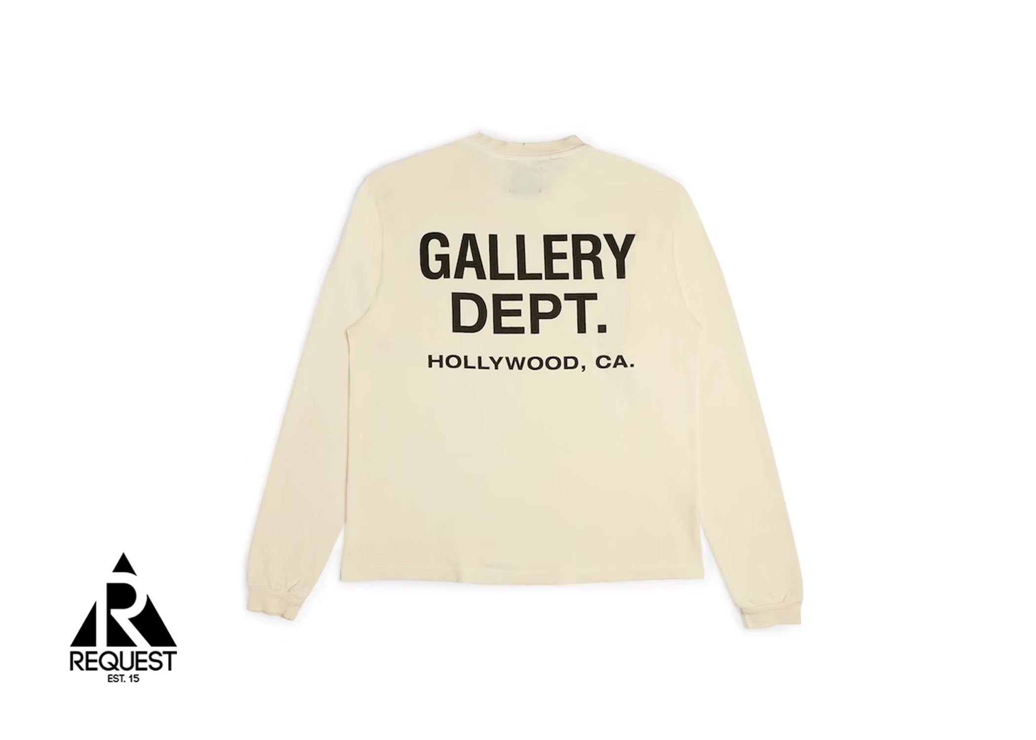 Gallery Dept. Souvenir L/S Tee "Cream"