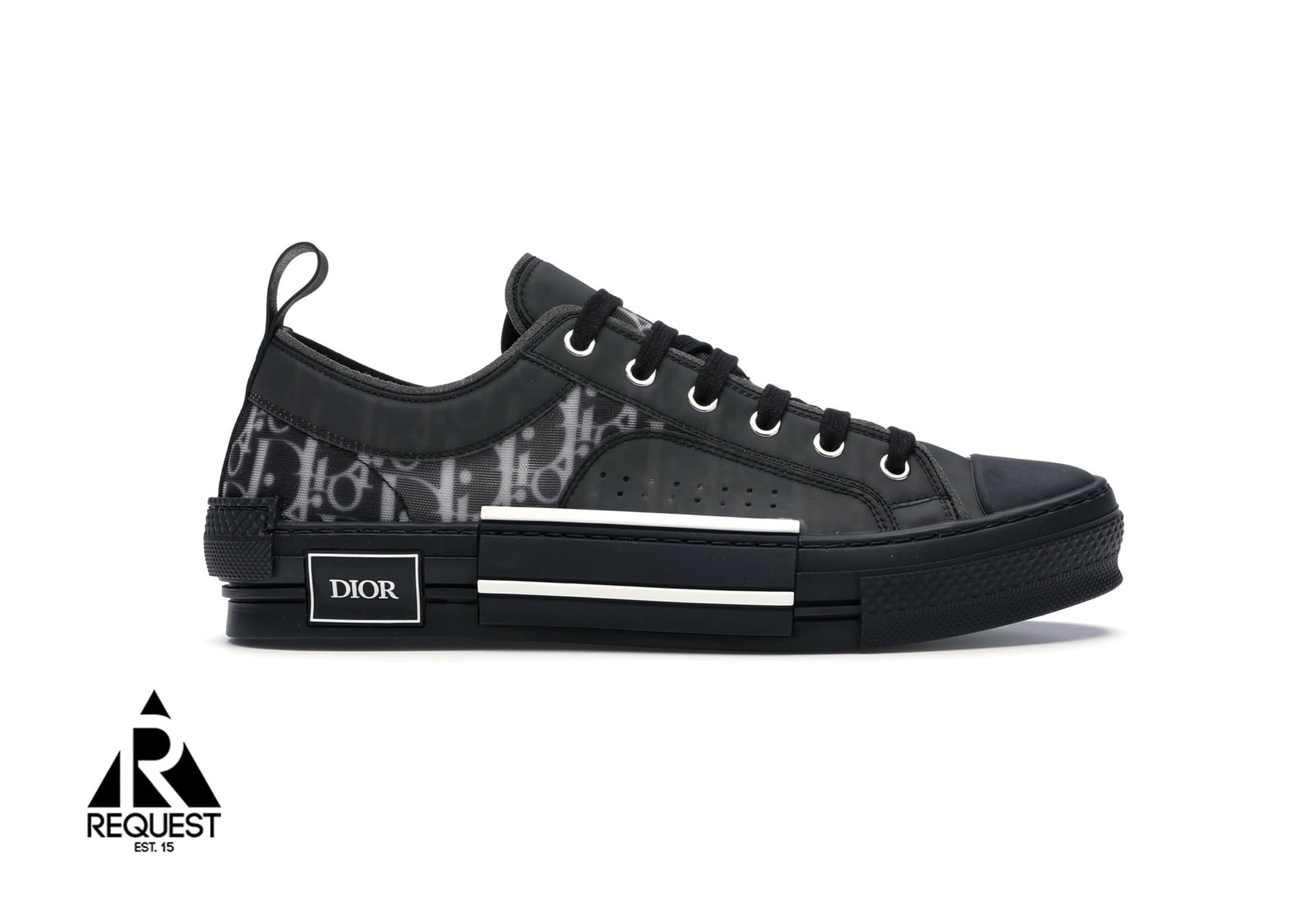 Dior B23 Low “Black Monogram”