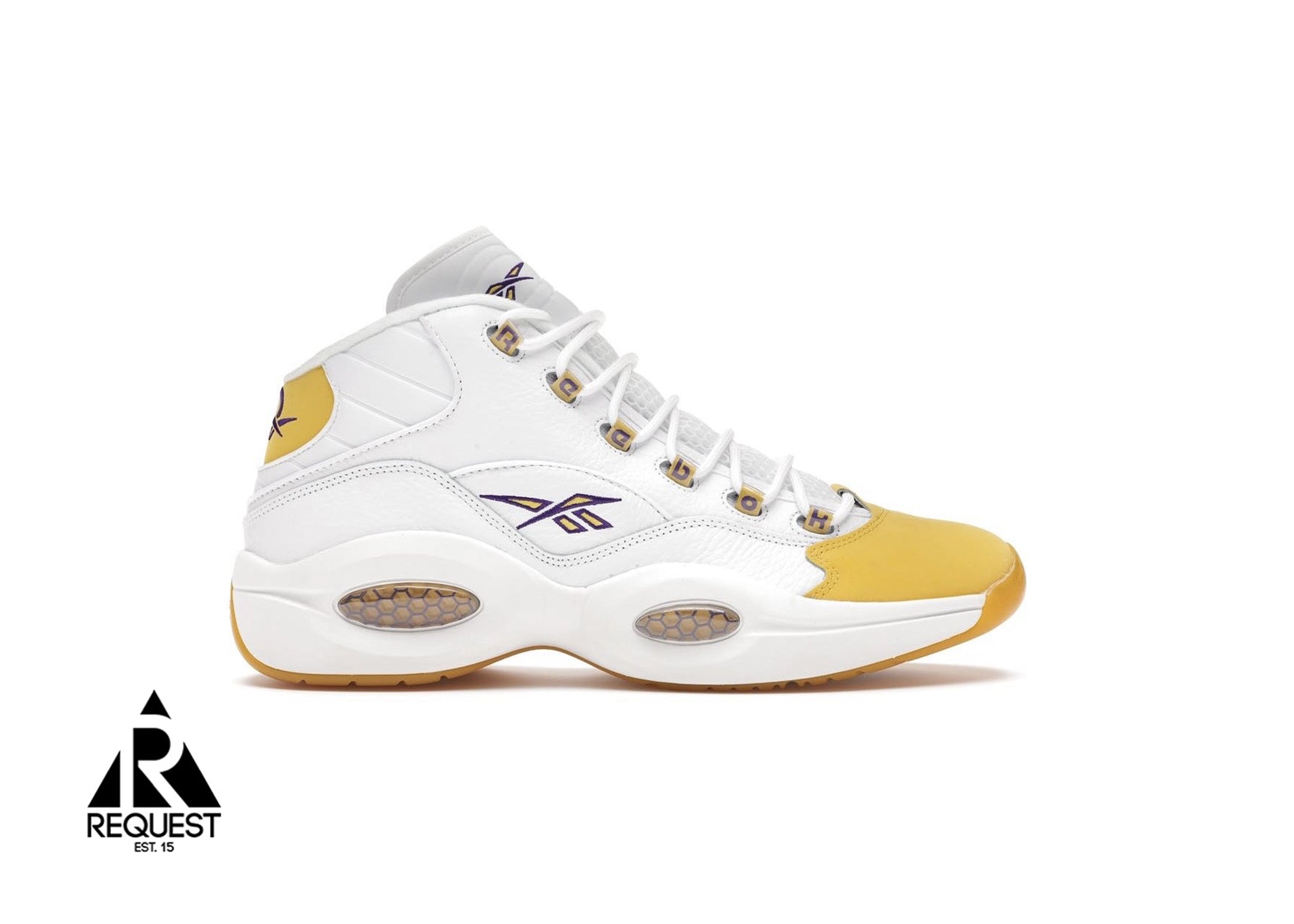 Reebook Question Mid “Yellow Toe”
