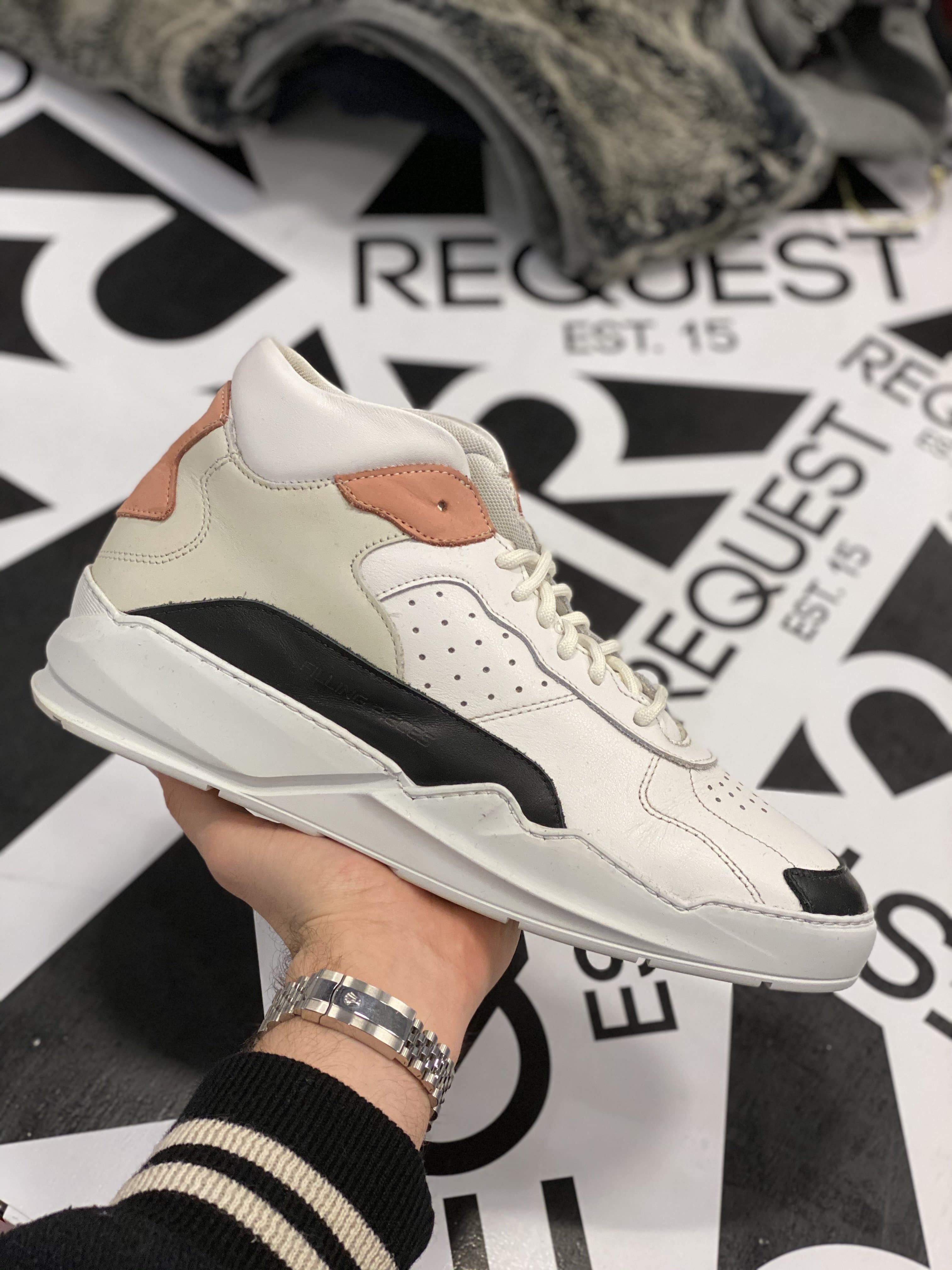 Filing Pieces Mid Top “White”