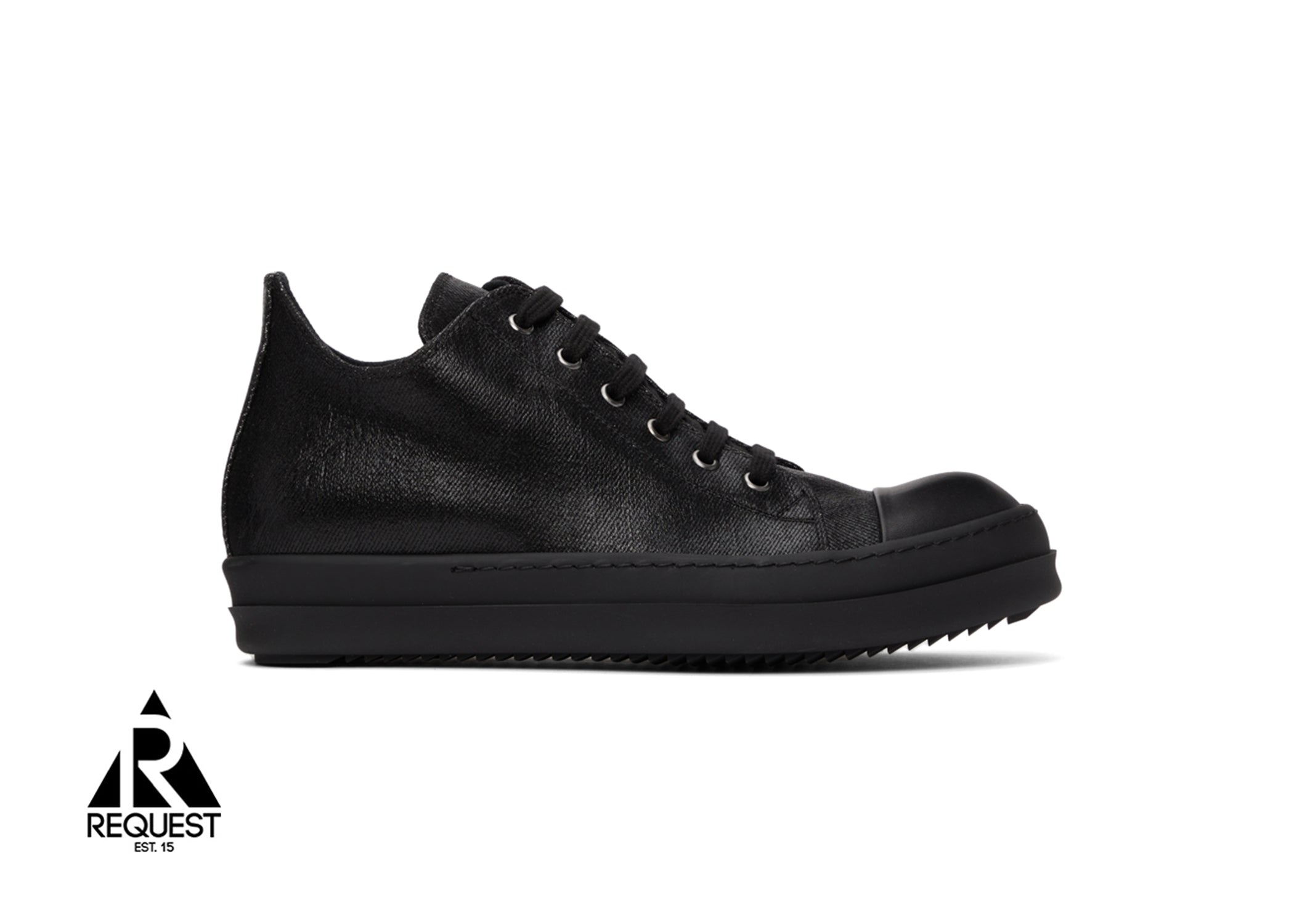 Rick Owens DRKSHDW Black Denim Low