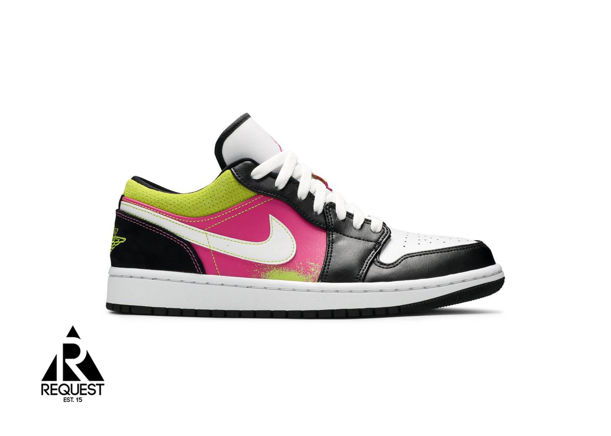 Air Jordan 1 Retro Low “Black Active Fuchsia Cyber”