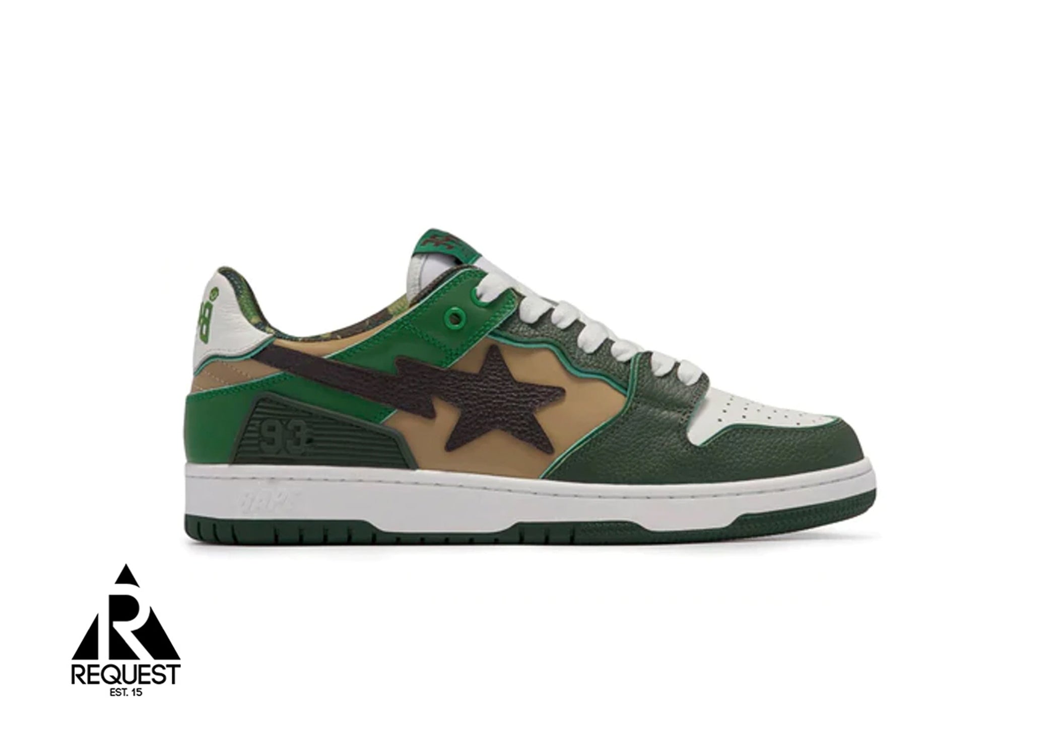 A Bathing Ape Bape SK8 Sta "ABC Camo Green" 2022