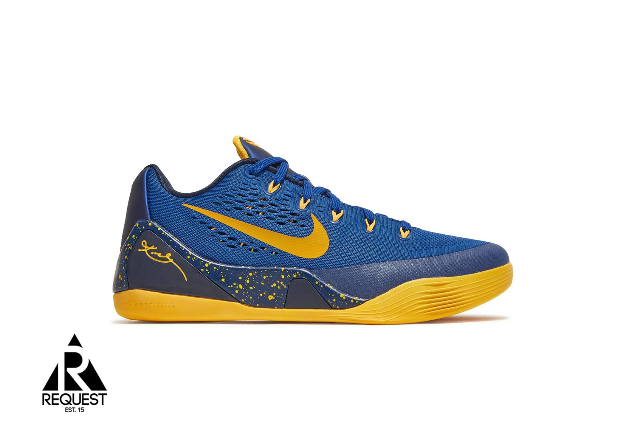 Nike Kobe 9 EM "Gym Blue University Gold"