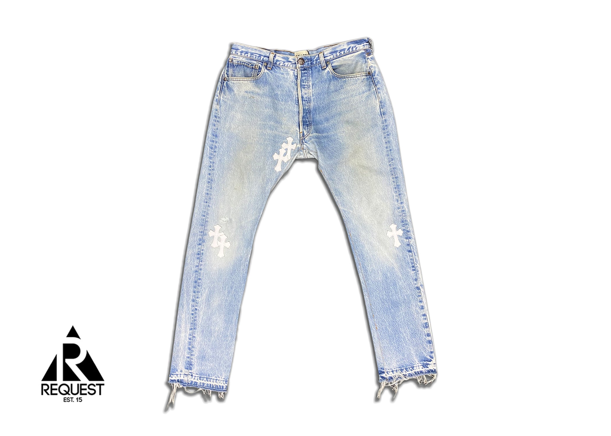 Chrome Hearts x Gallery Dept. Light Wash Denim