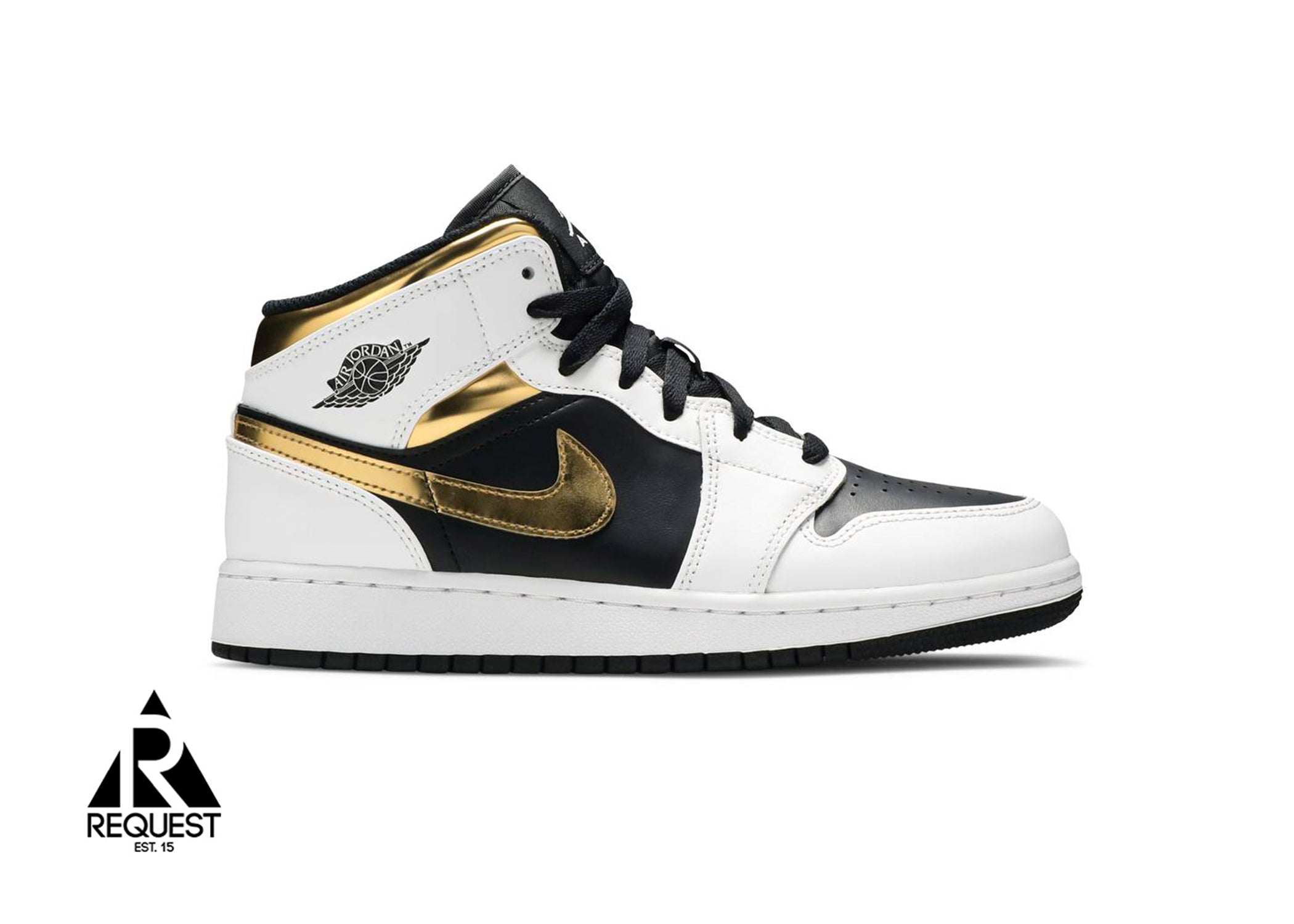 Air Jordan 1 Retro Mid “White Gold”