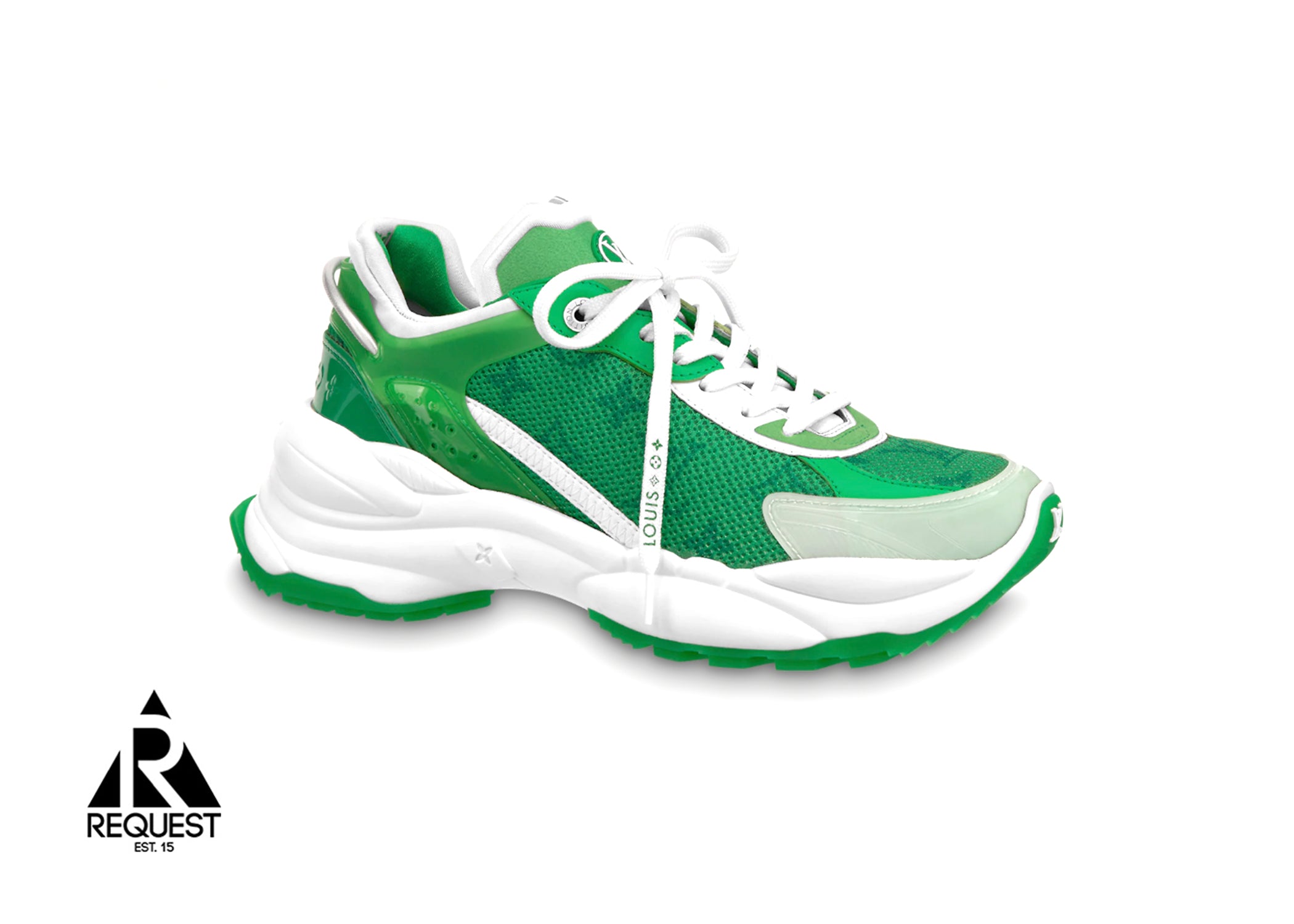 Louis Vuitton Run 55 Sneaker Green
