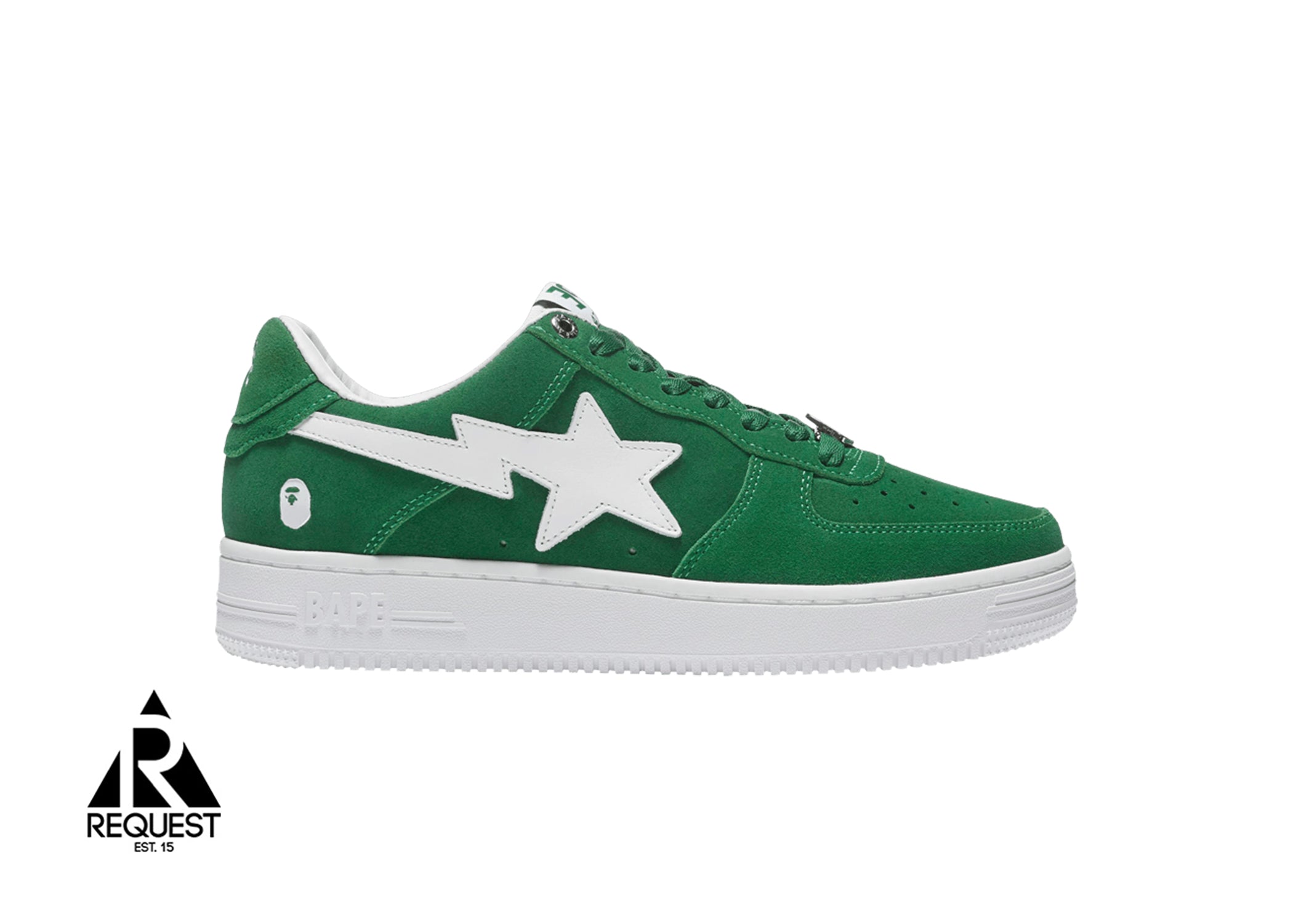 Bapesta Low “Green Suede”