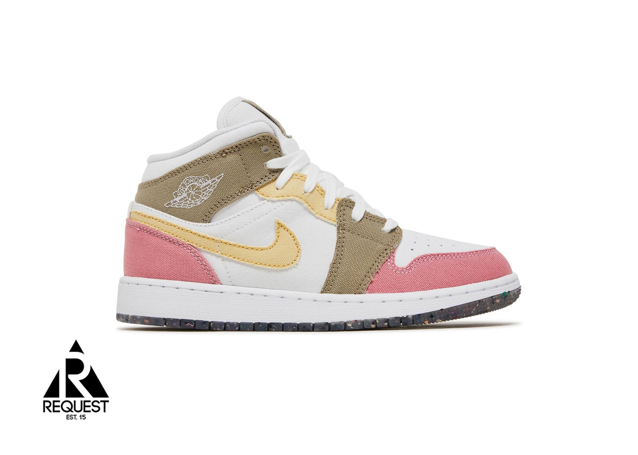 Air Jordan 1 Retro Mid “Pastel Vivid Green Grind”