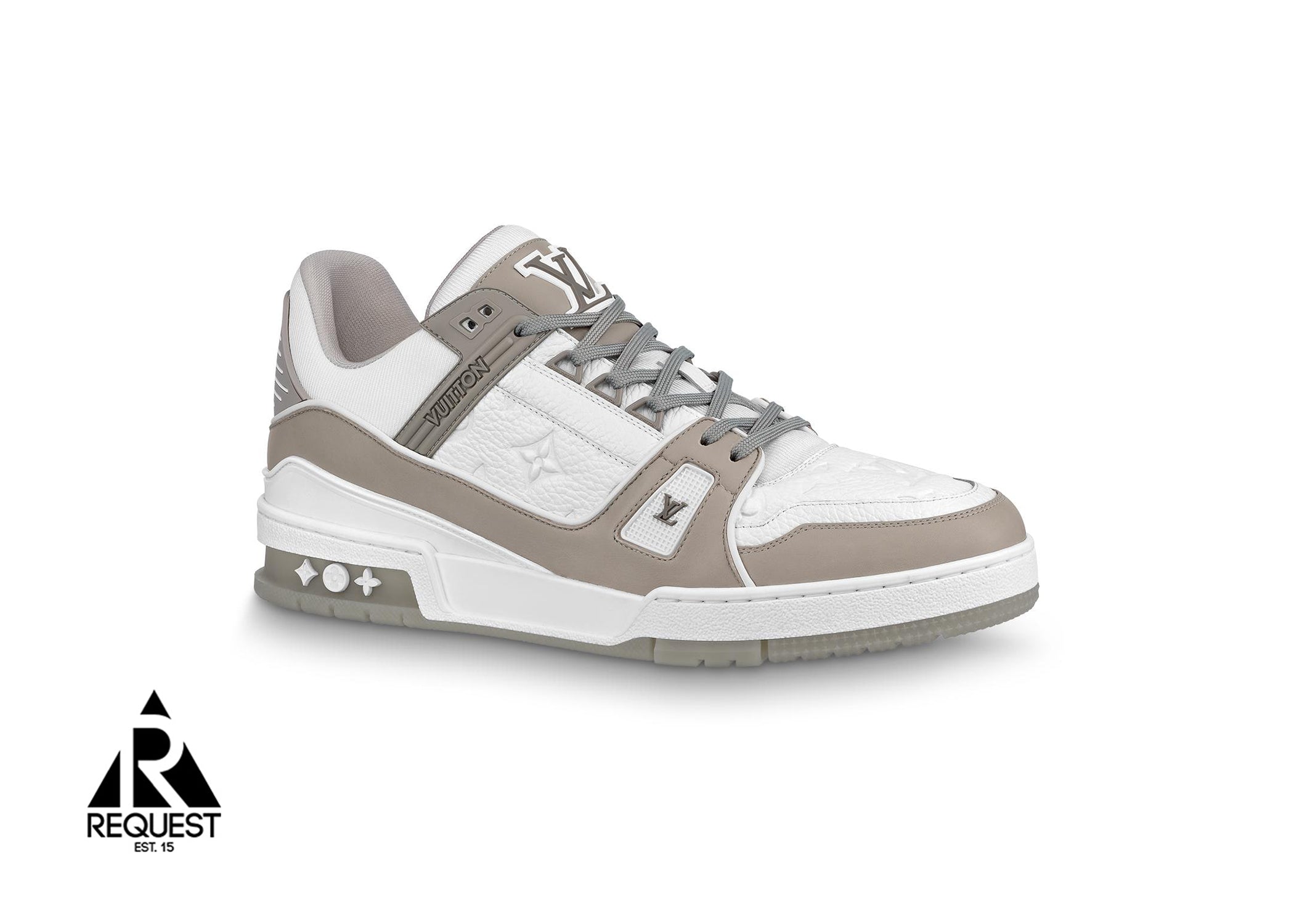 Louis Vuitt*n, LV Trainer Grey White Sneakers