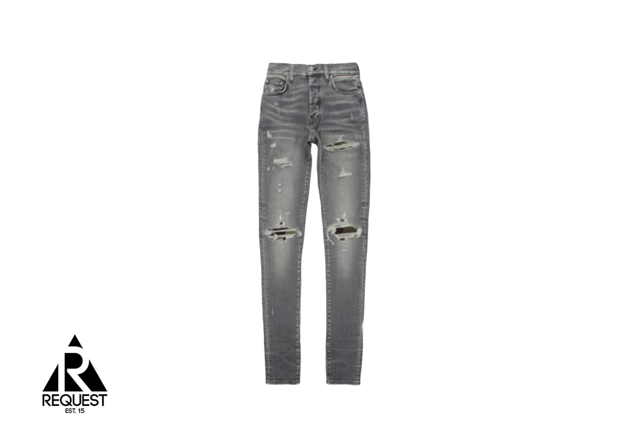 Amiri MX1 Camo Denim "Grey"
