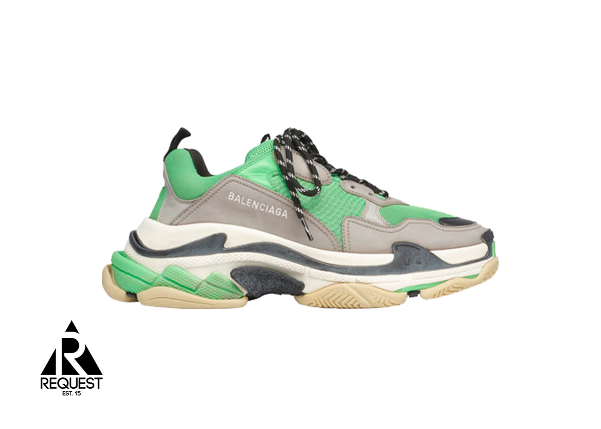 Balenciaga Triple S “Green Grey”