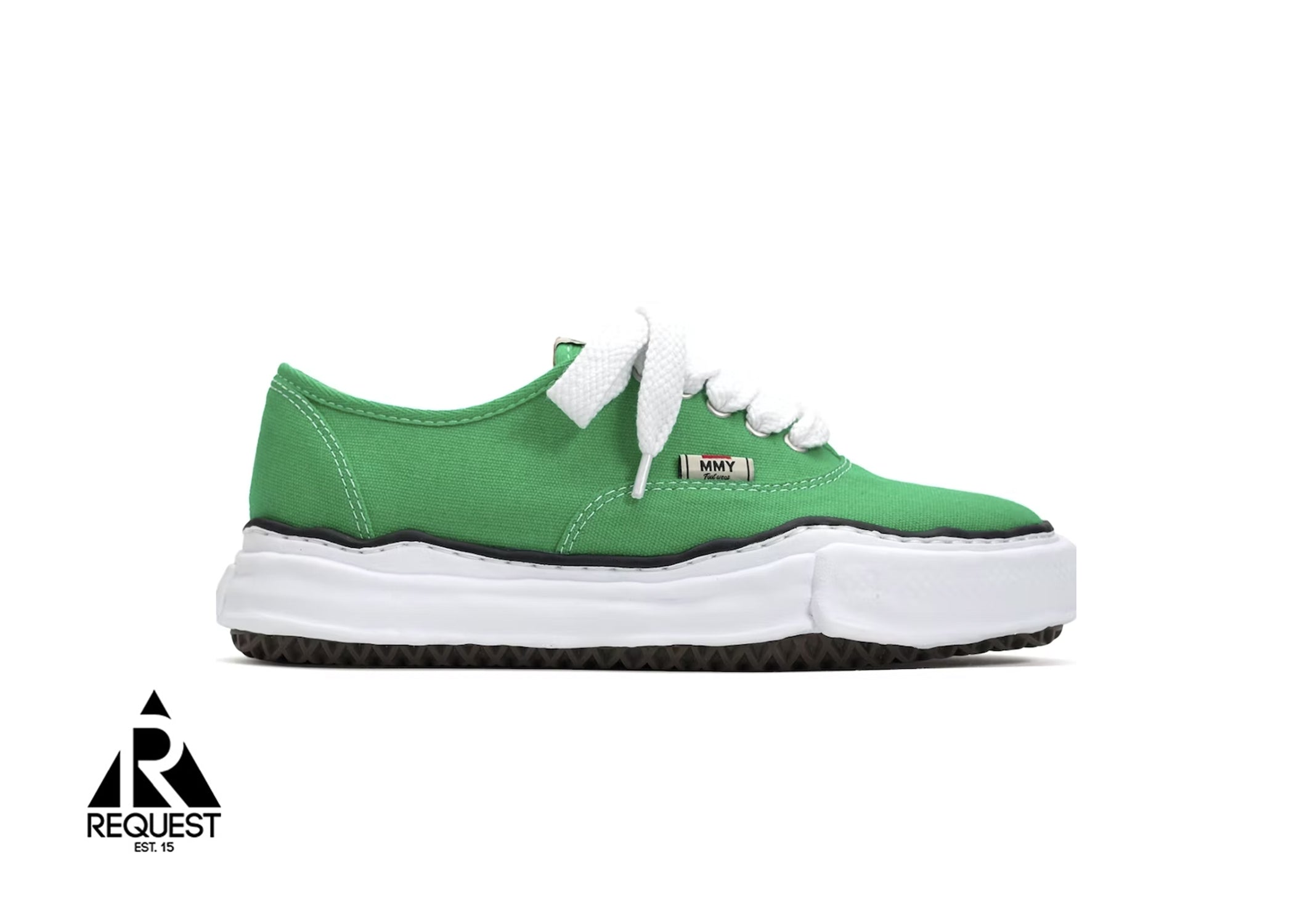 Mihara Yasuhiro Baker OG Sole Canvas Low "Green"