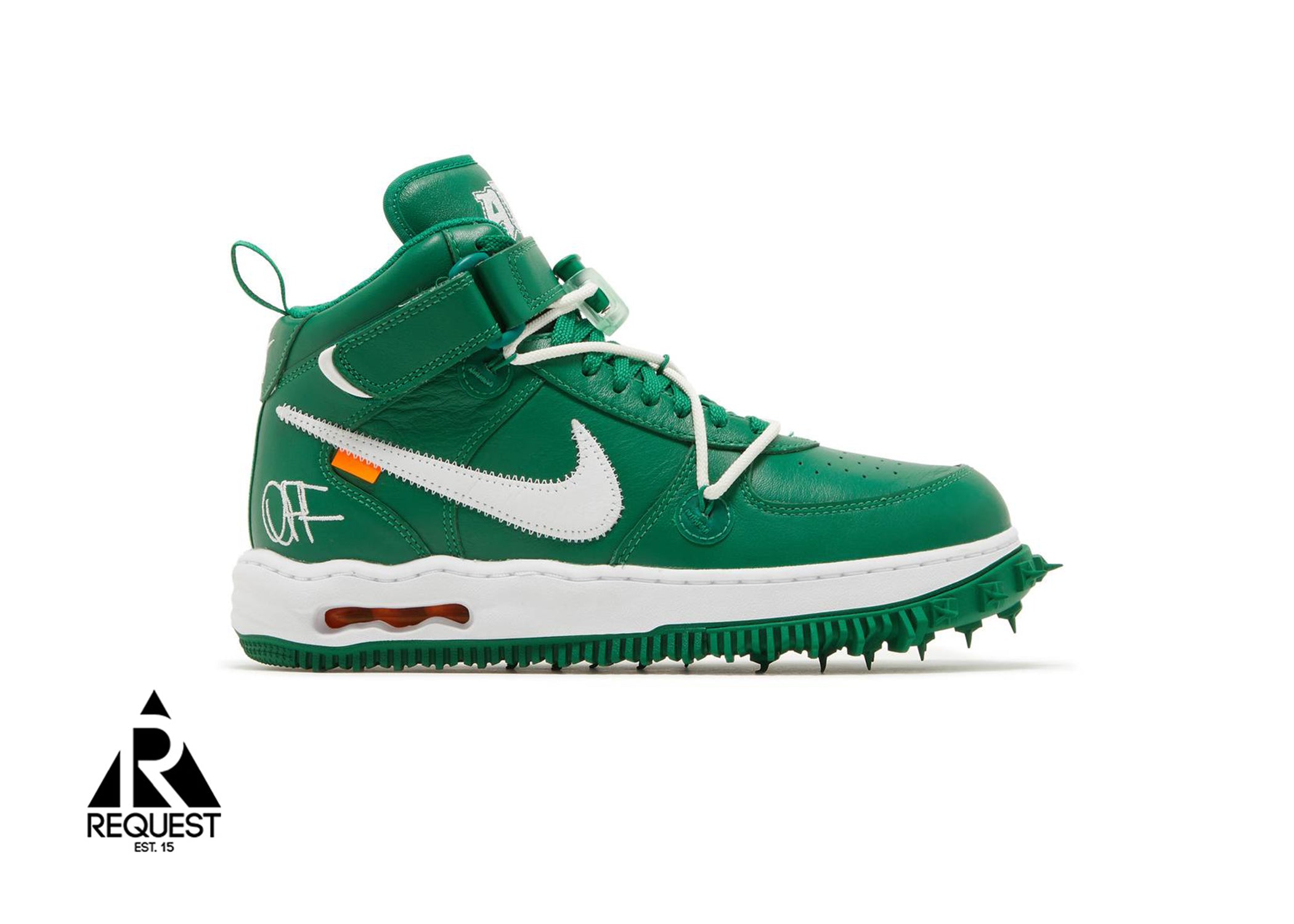 Nike Air Force 1 Mid "Off-White Pine Green"