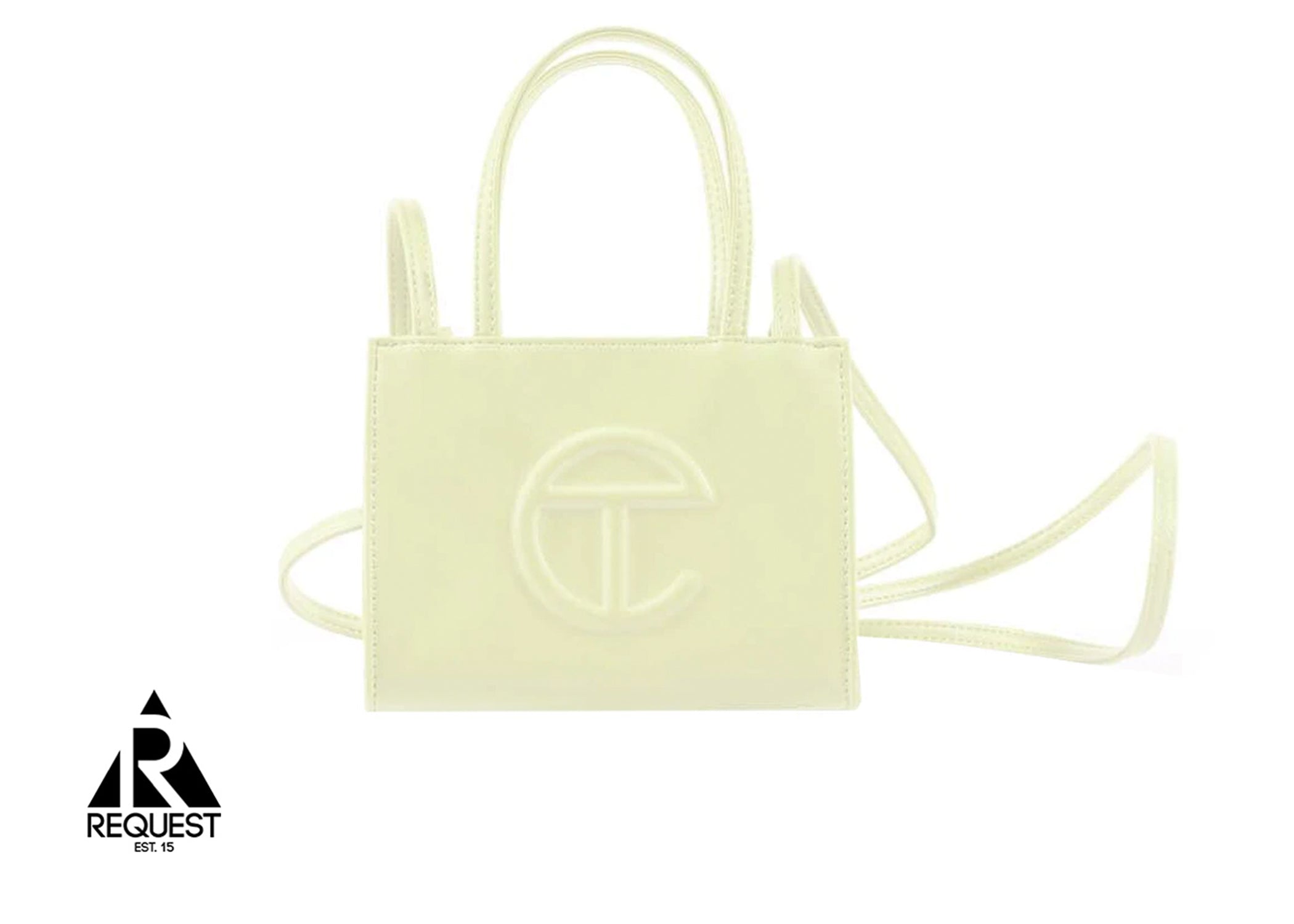 Telfar bag white discount small