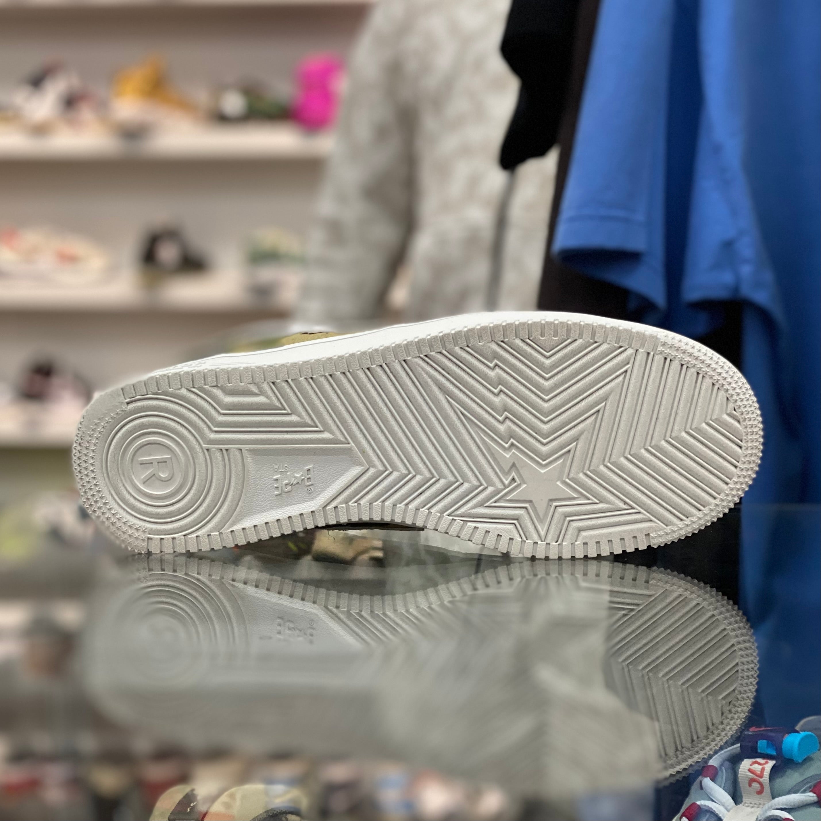 Bapesta Low “Green Camo ABC”