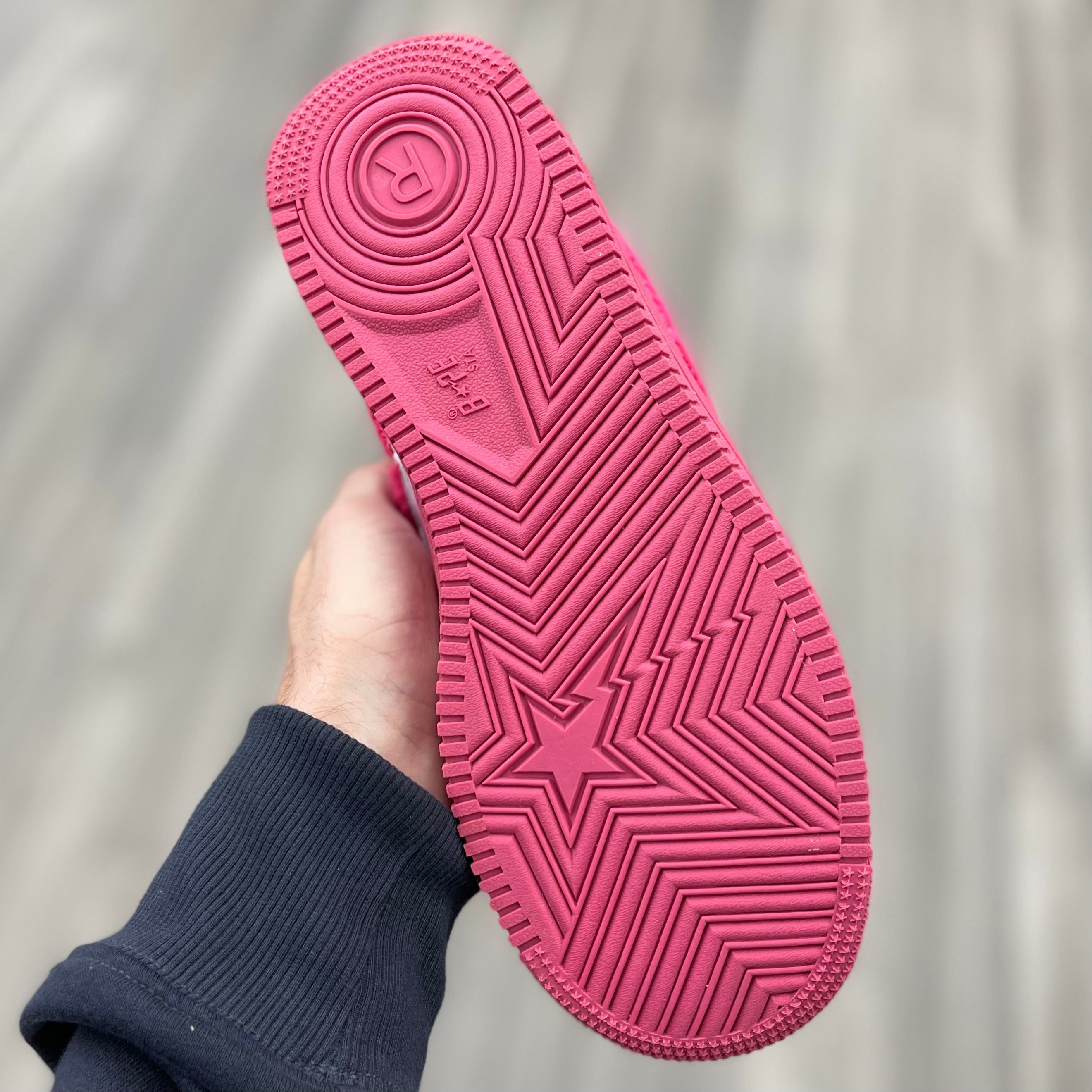 Bapesta Low “Pink Patch”