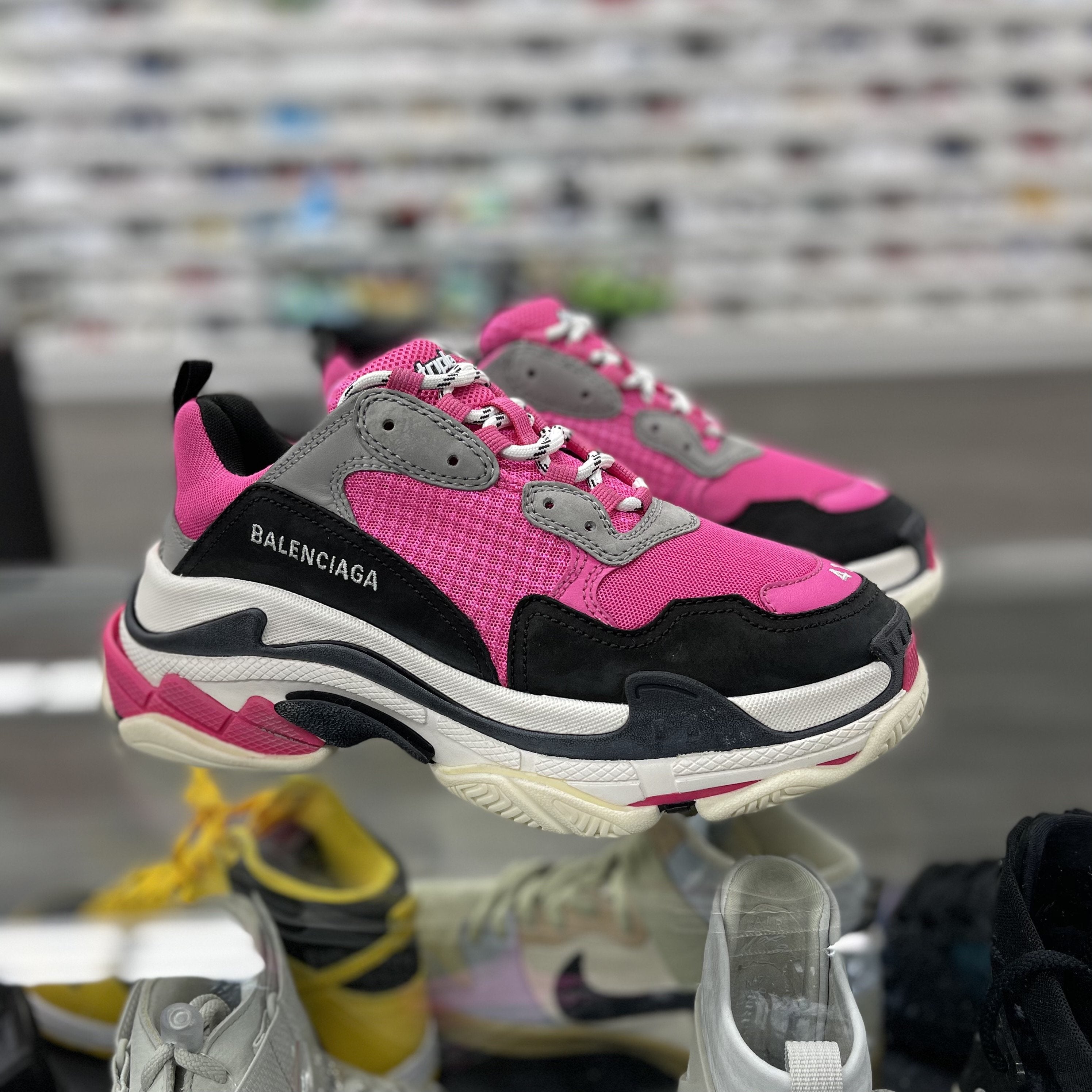 Balenciaga Triple S “Neon Pink”