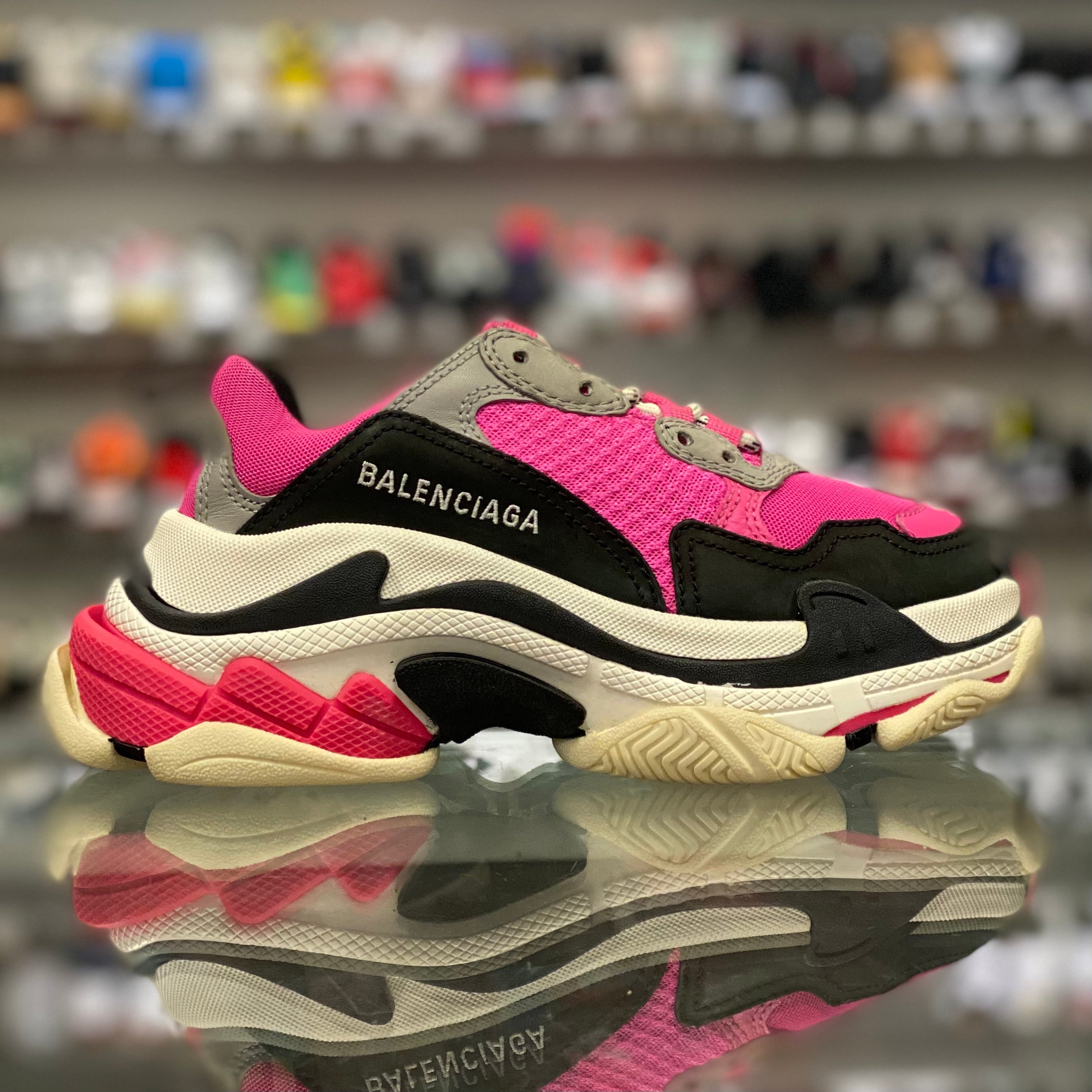 Balenciaga Triple S “Neon Pink”