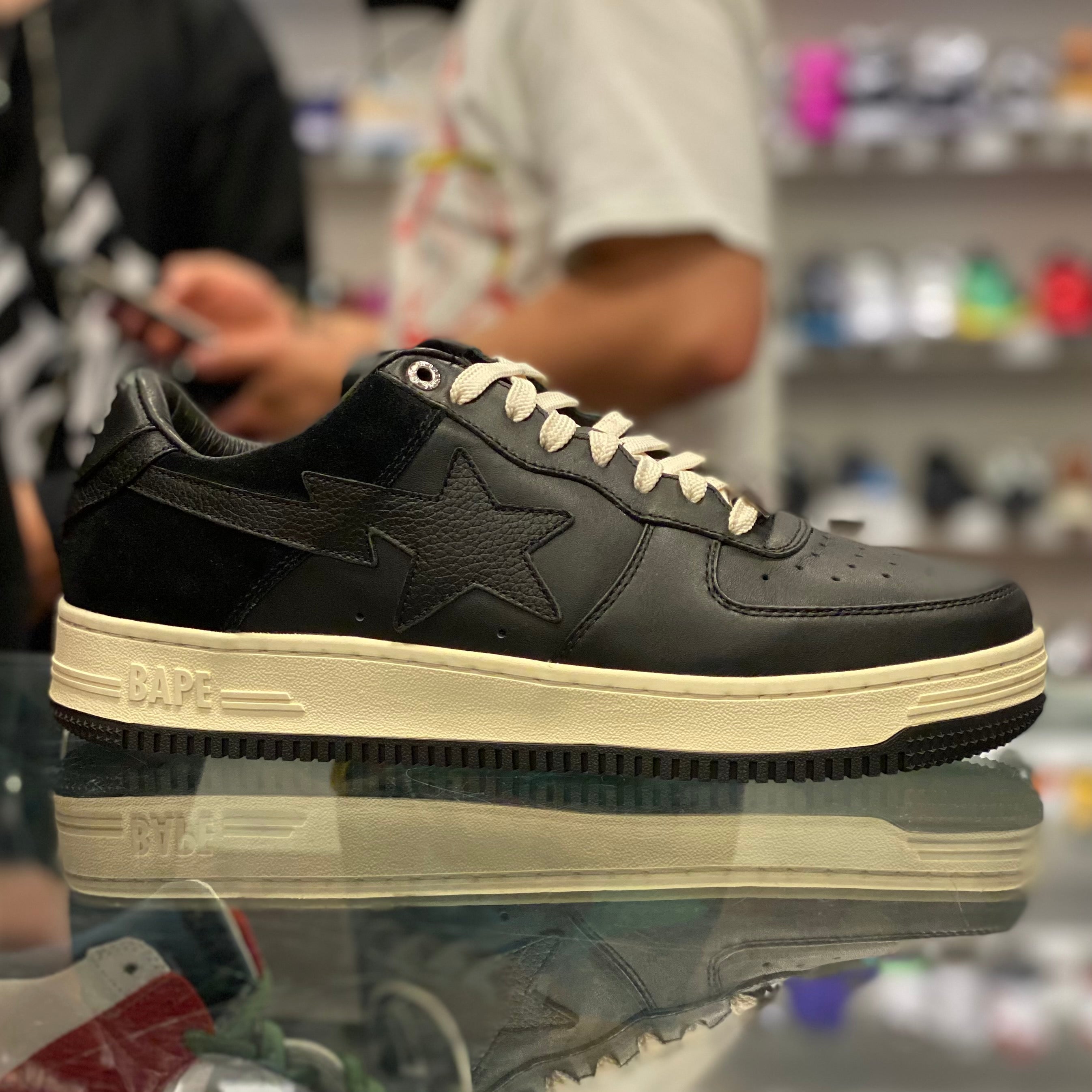 A Bathing Ape Bapesta “Black”