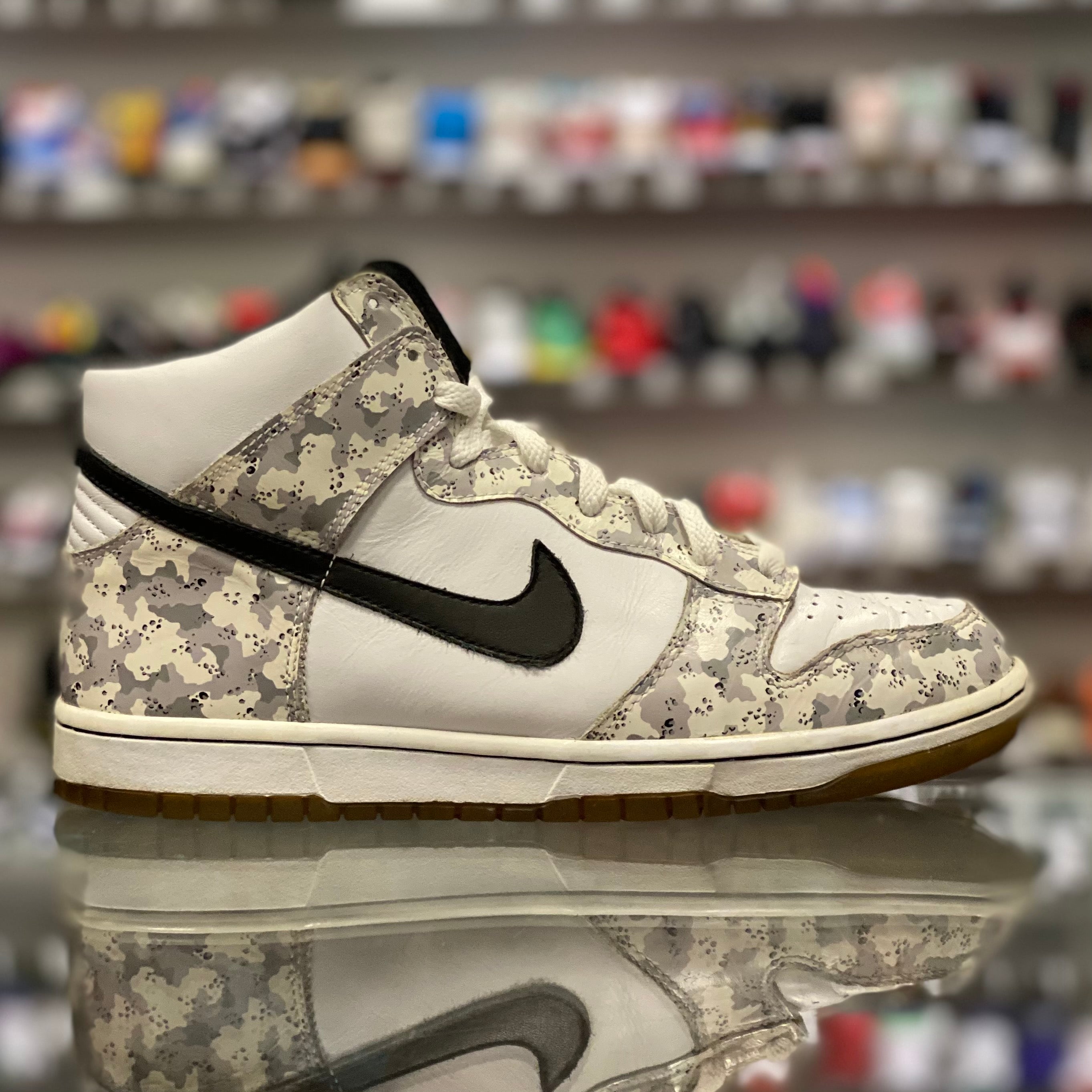 Nike Dunk High “White Snow Camo”