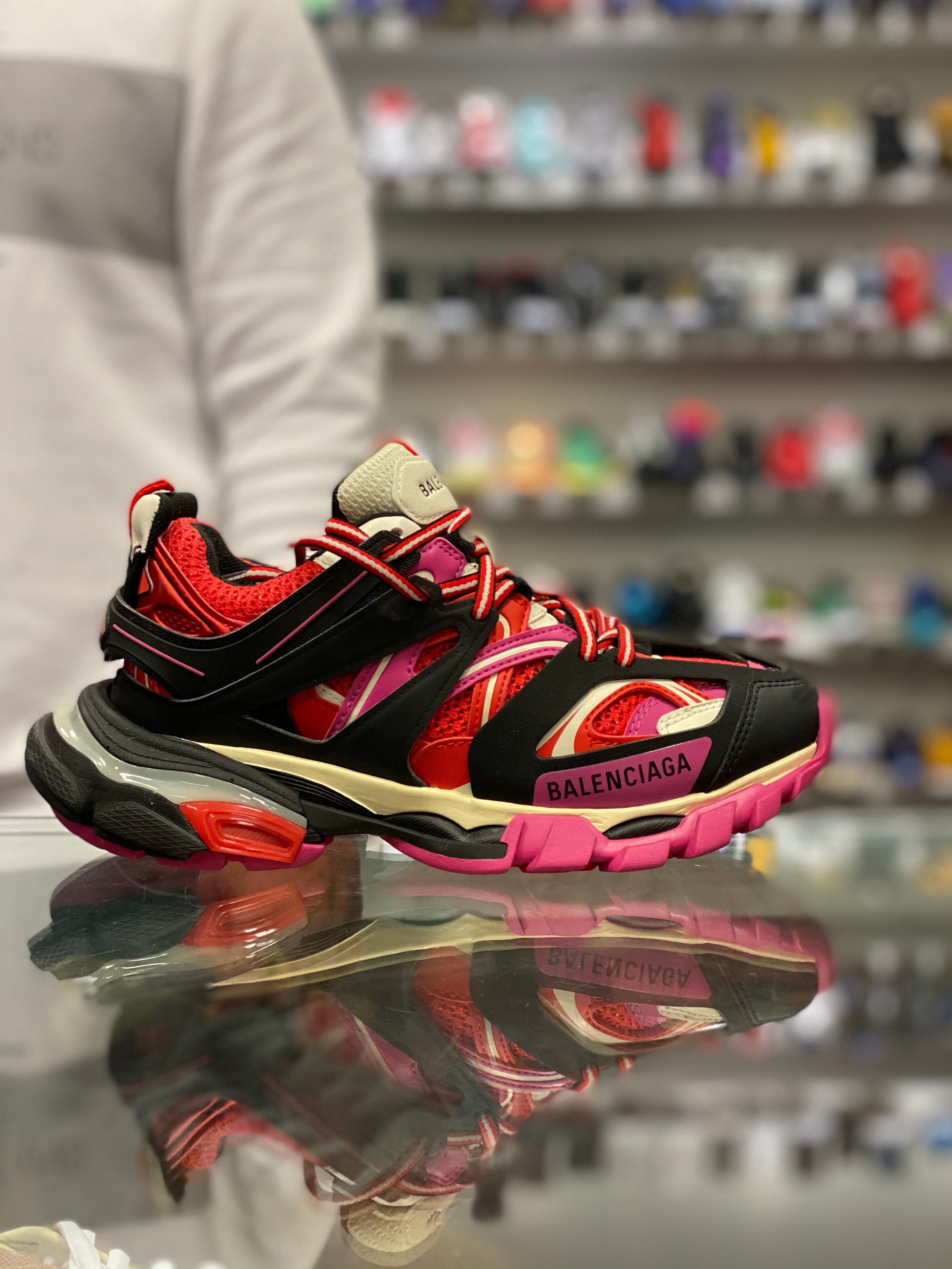 Balenciaga Track “Black Pink Red”