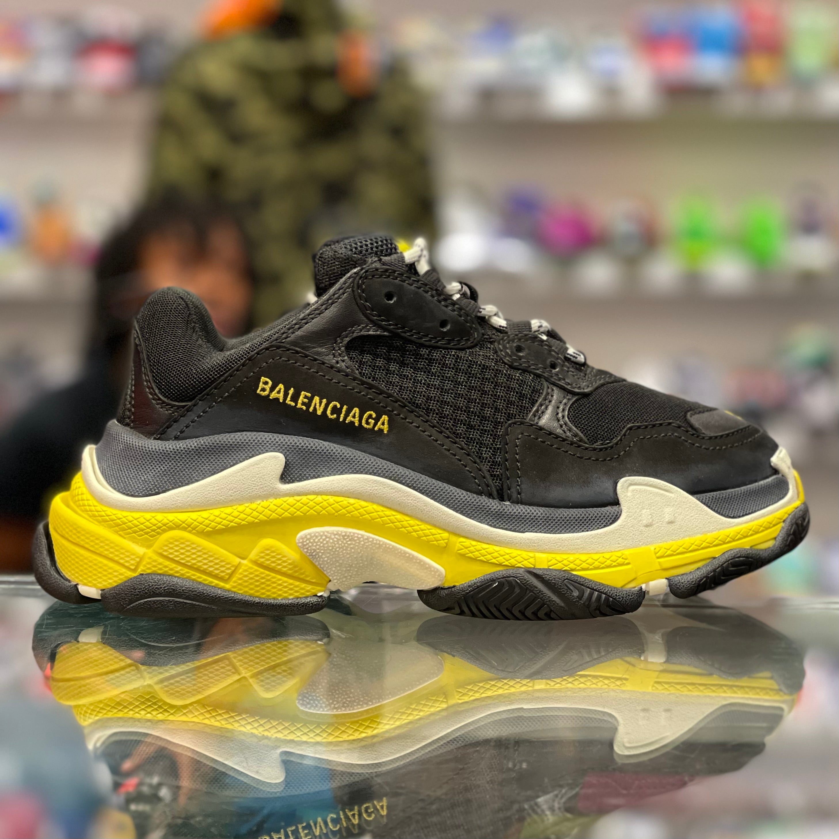 Balenciaga Triple S “Black & Yellow”