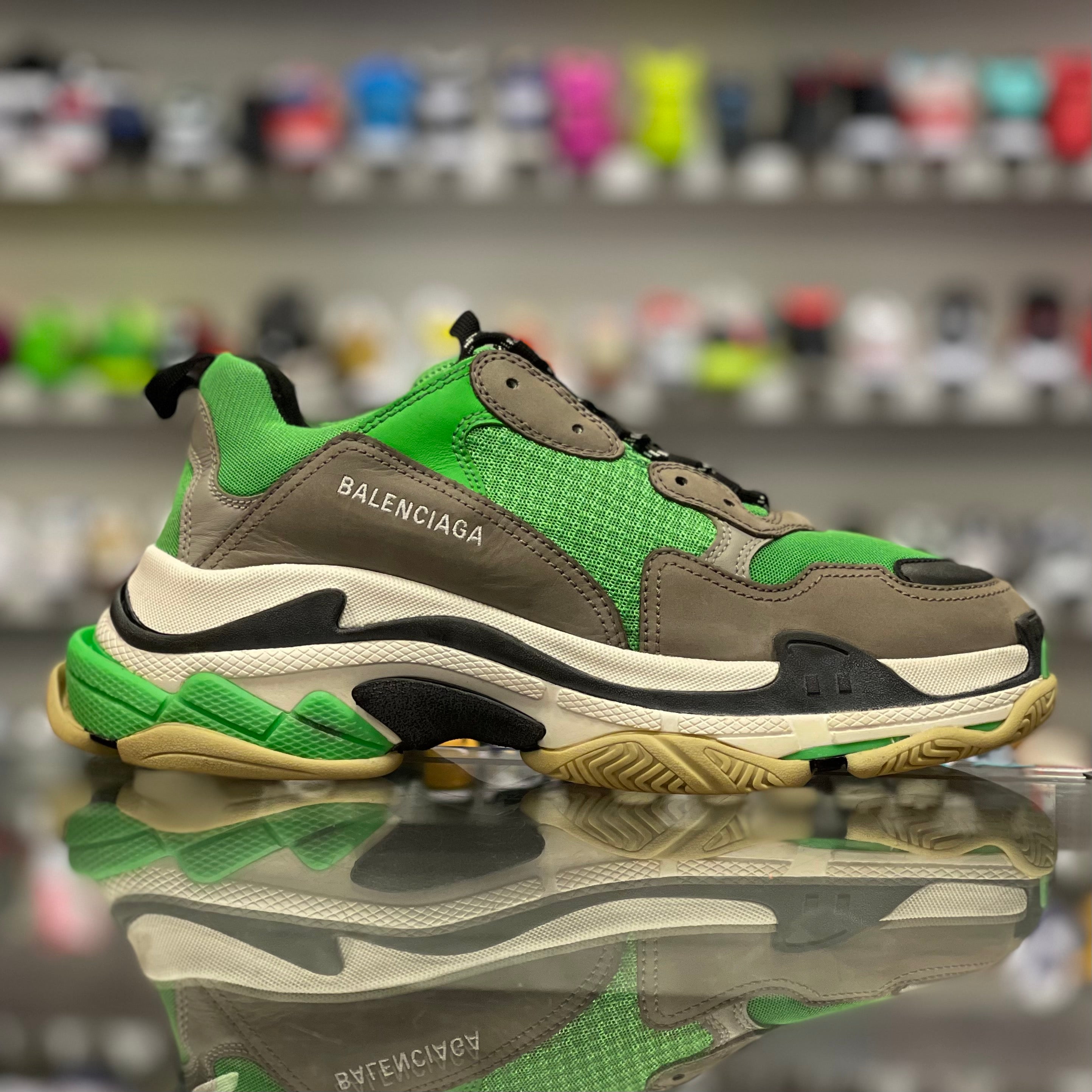 Balenciaga Triple S “Green Grey”