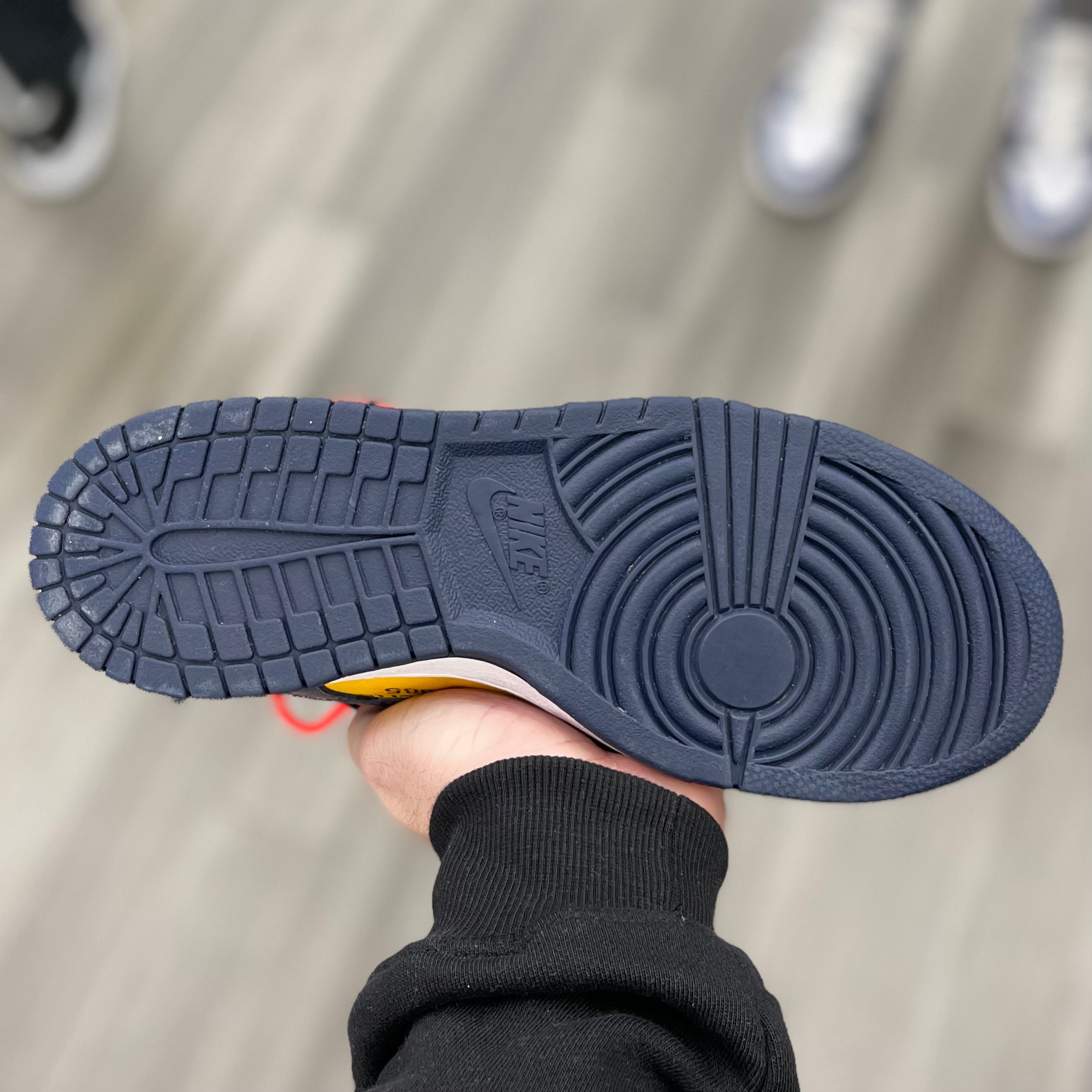 Nike Dunk Low “Off-White University Gold Midnight Navy”