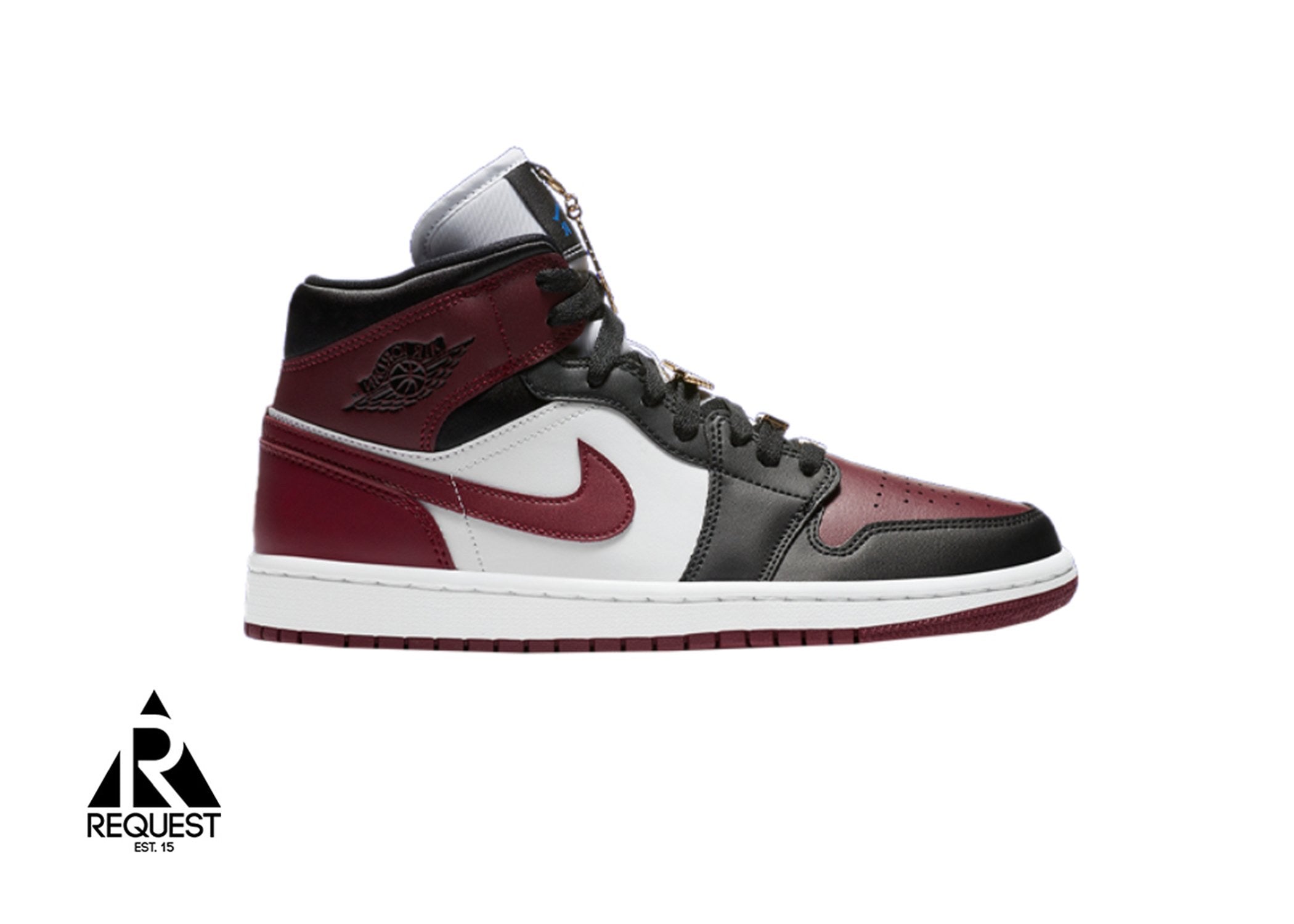 Nike Air Jordan 1 Mid “Black Dark Beetroot”