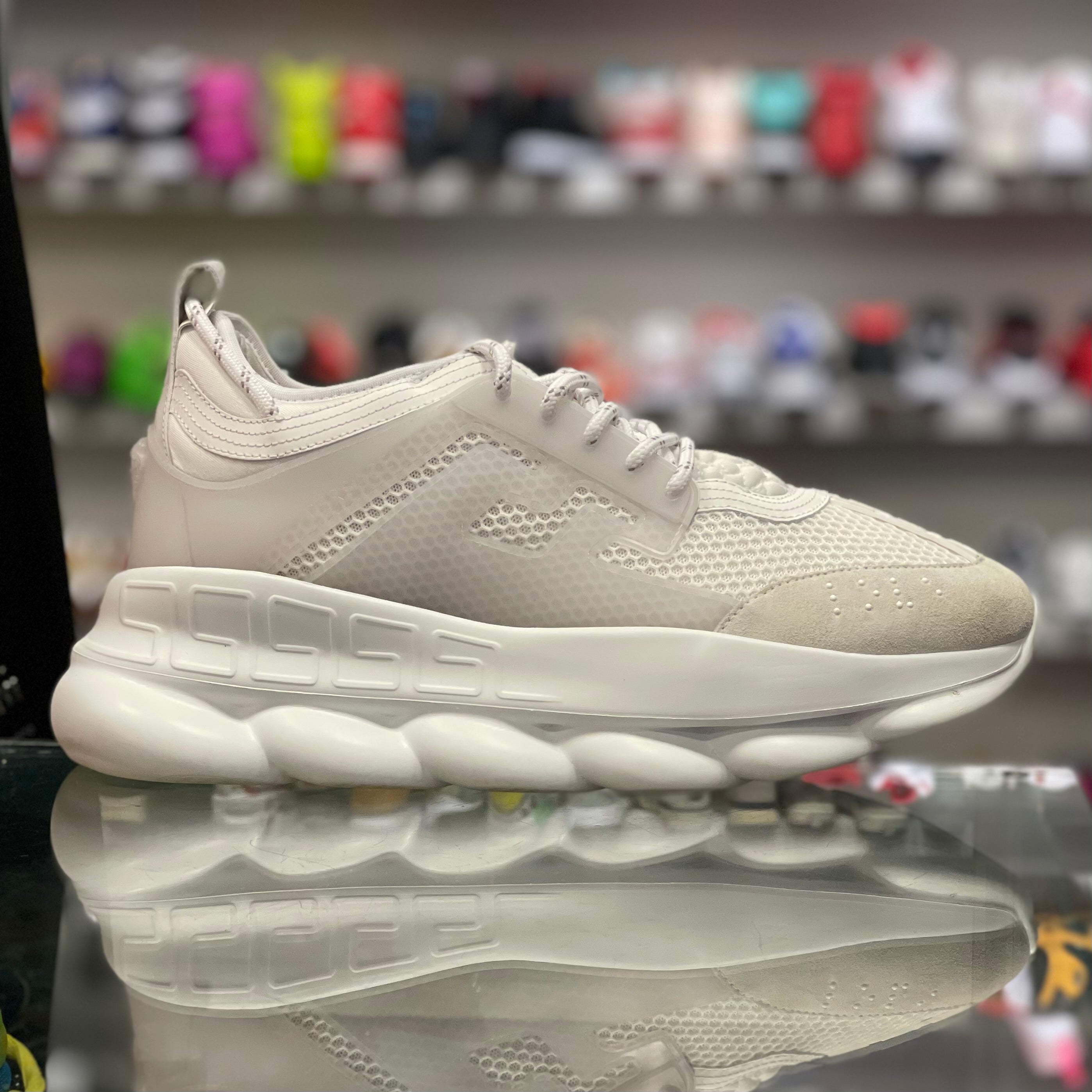 Versace Chain Reaction “Triple White”
