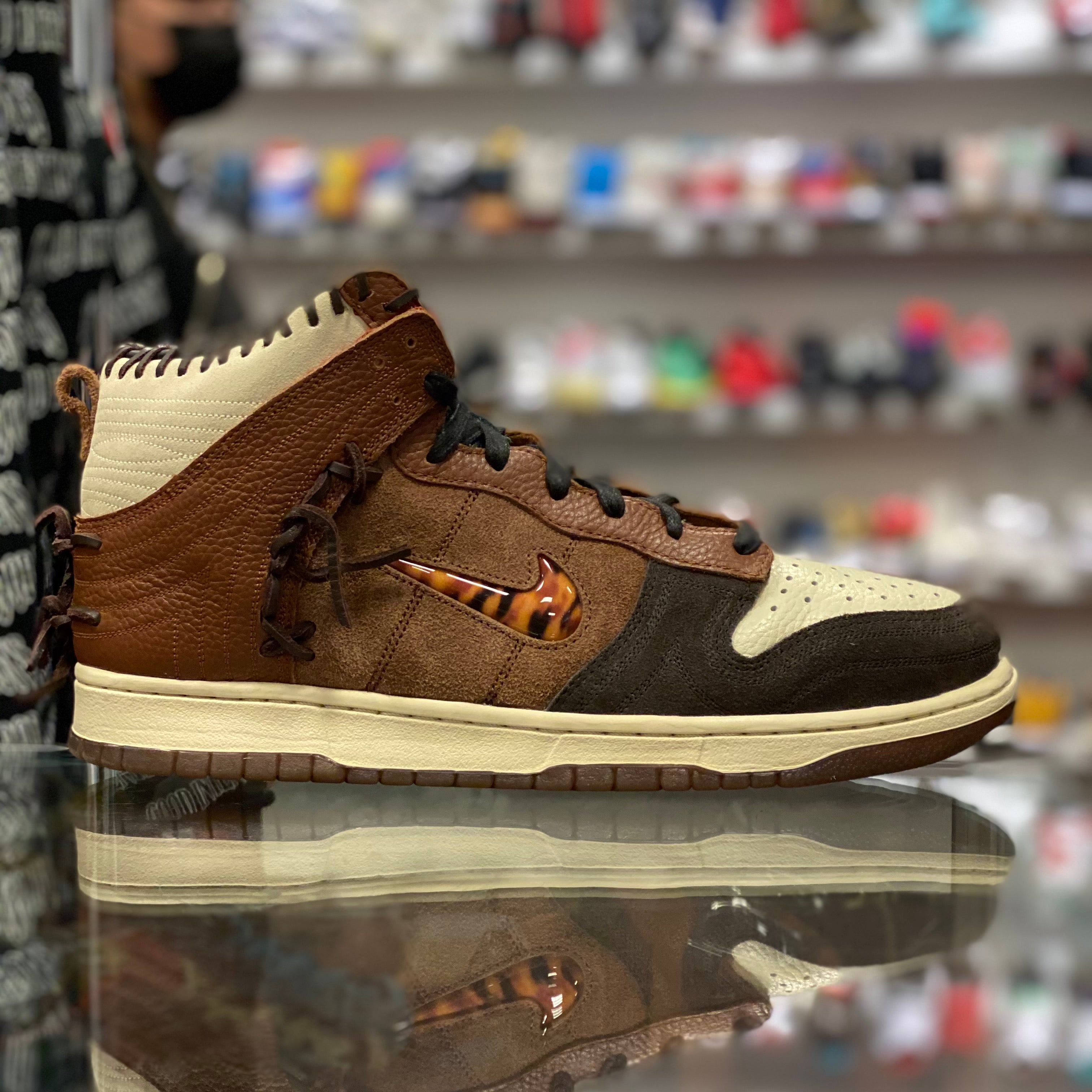 Nike Dunk High Bodega “Legend Fauna Brown”