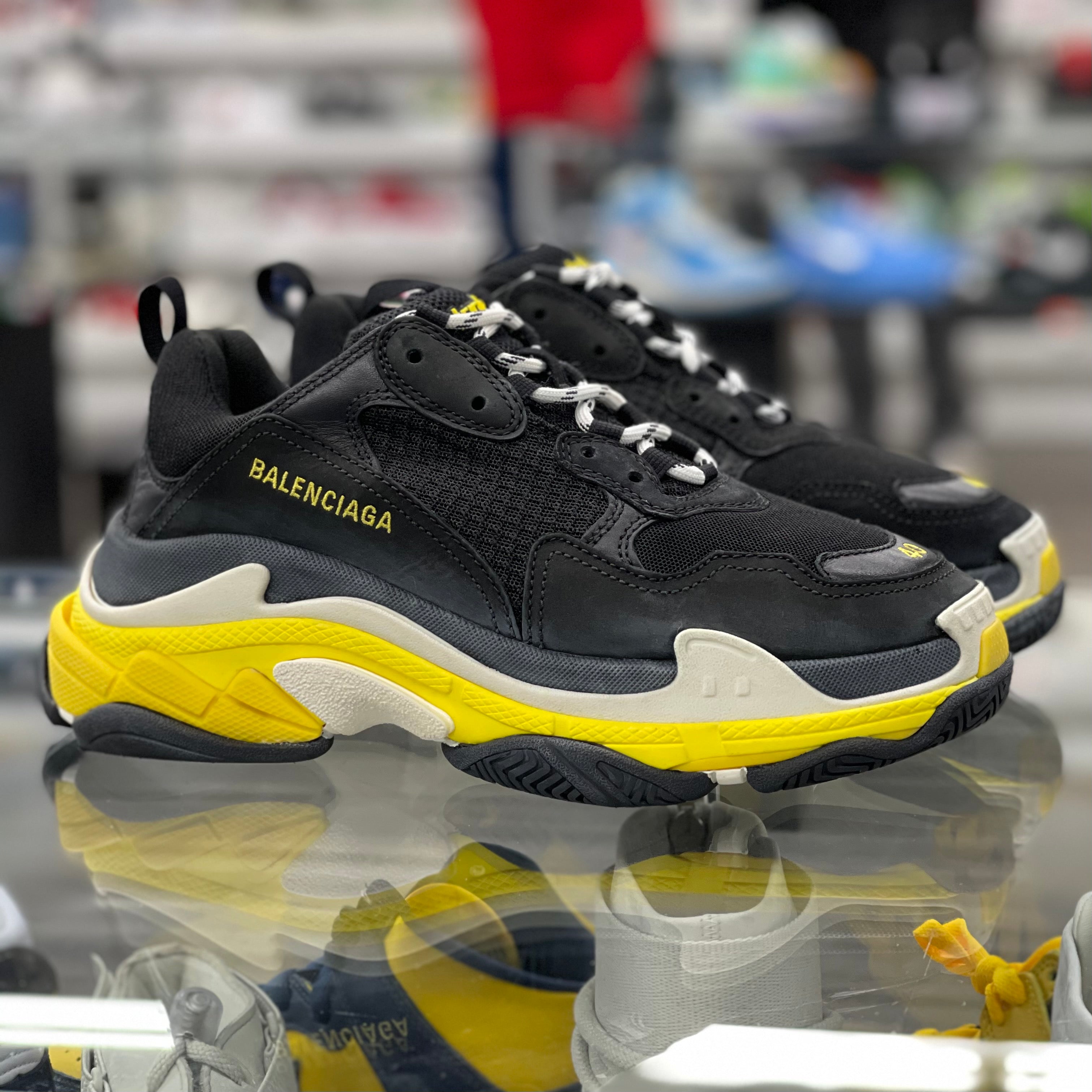 Balenciaga Triple S “Black & Yellow”