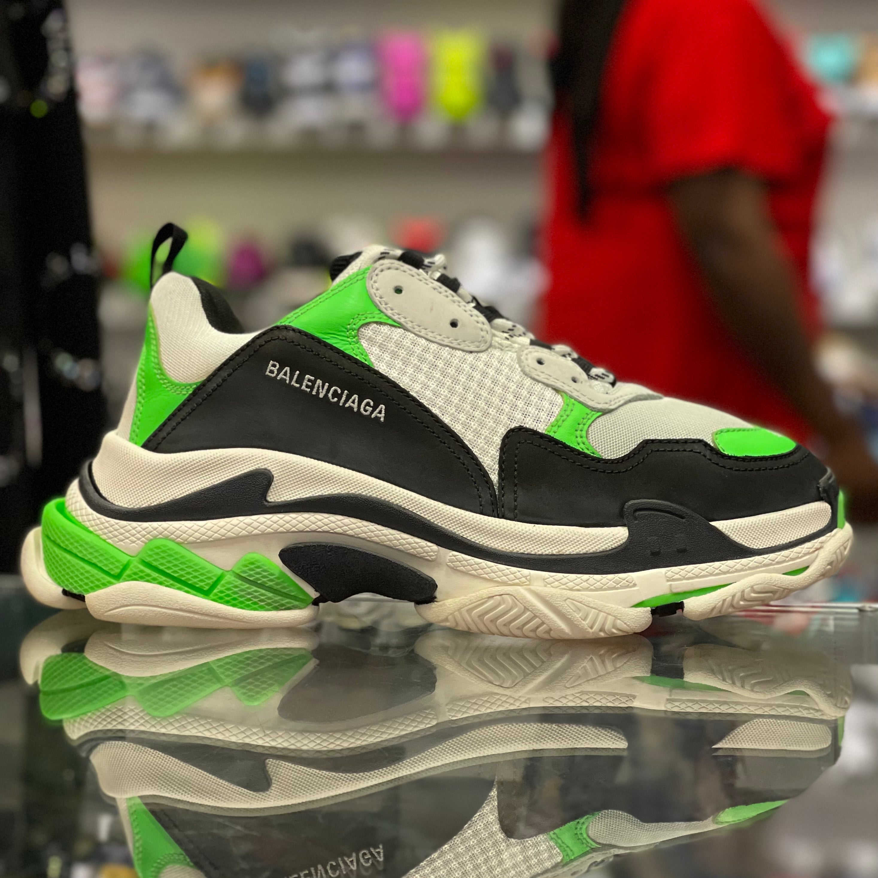 Balenciaga Triple S “Green Black”
