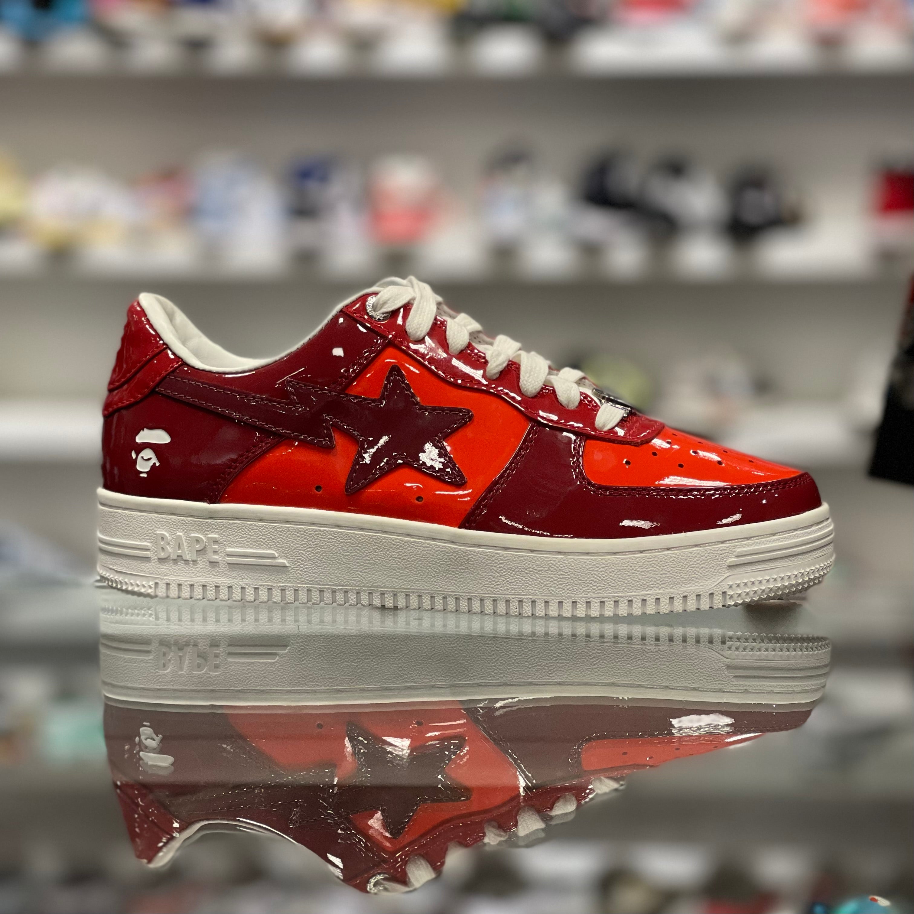 Bapesta Low “Color Camo Combo Red”