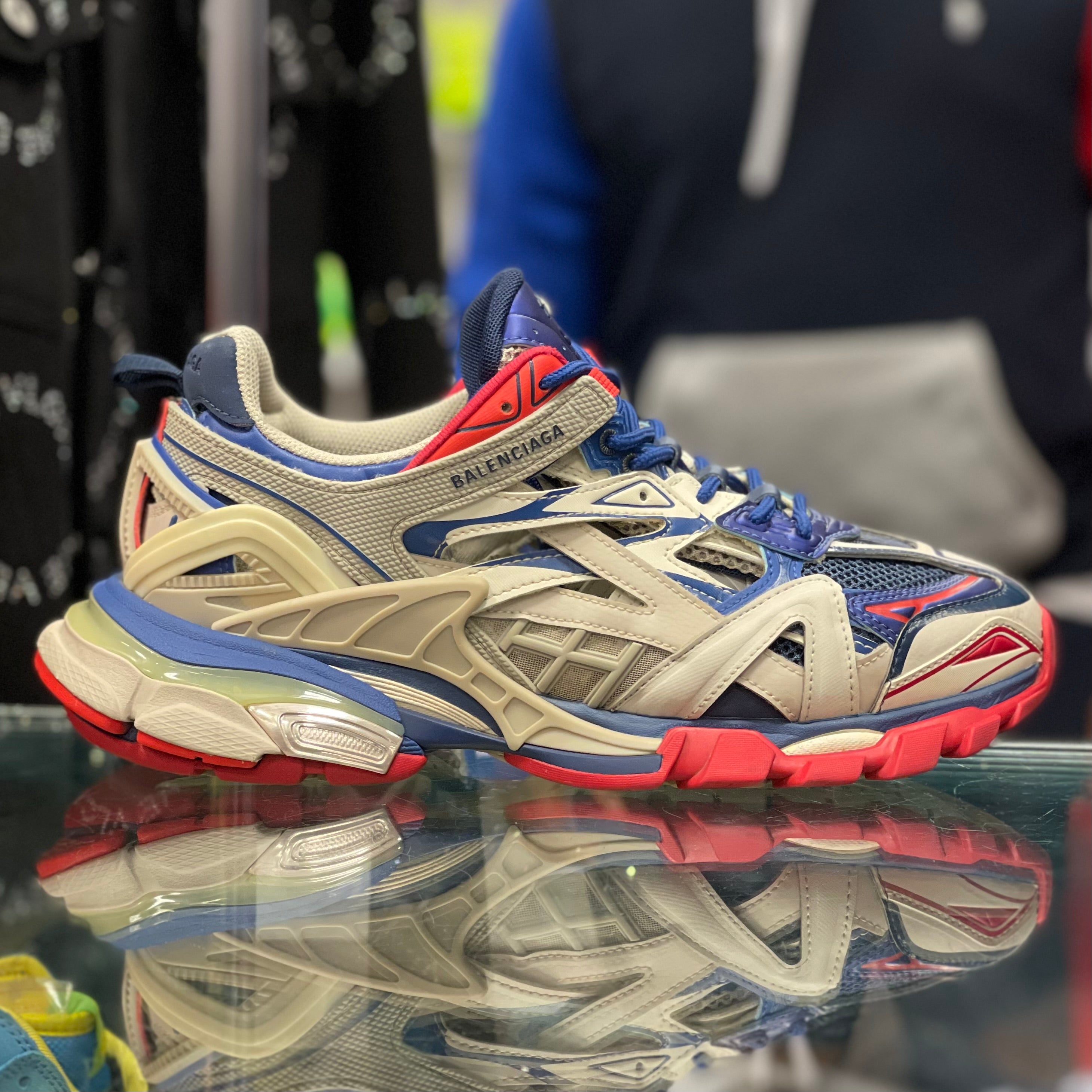 Balenciaga Track 2.0 “Blue Red”