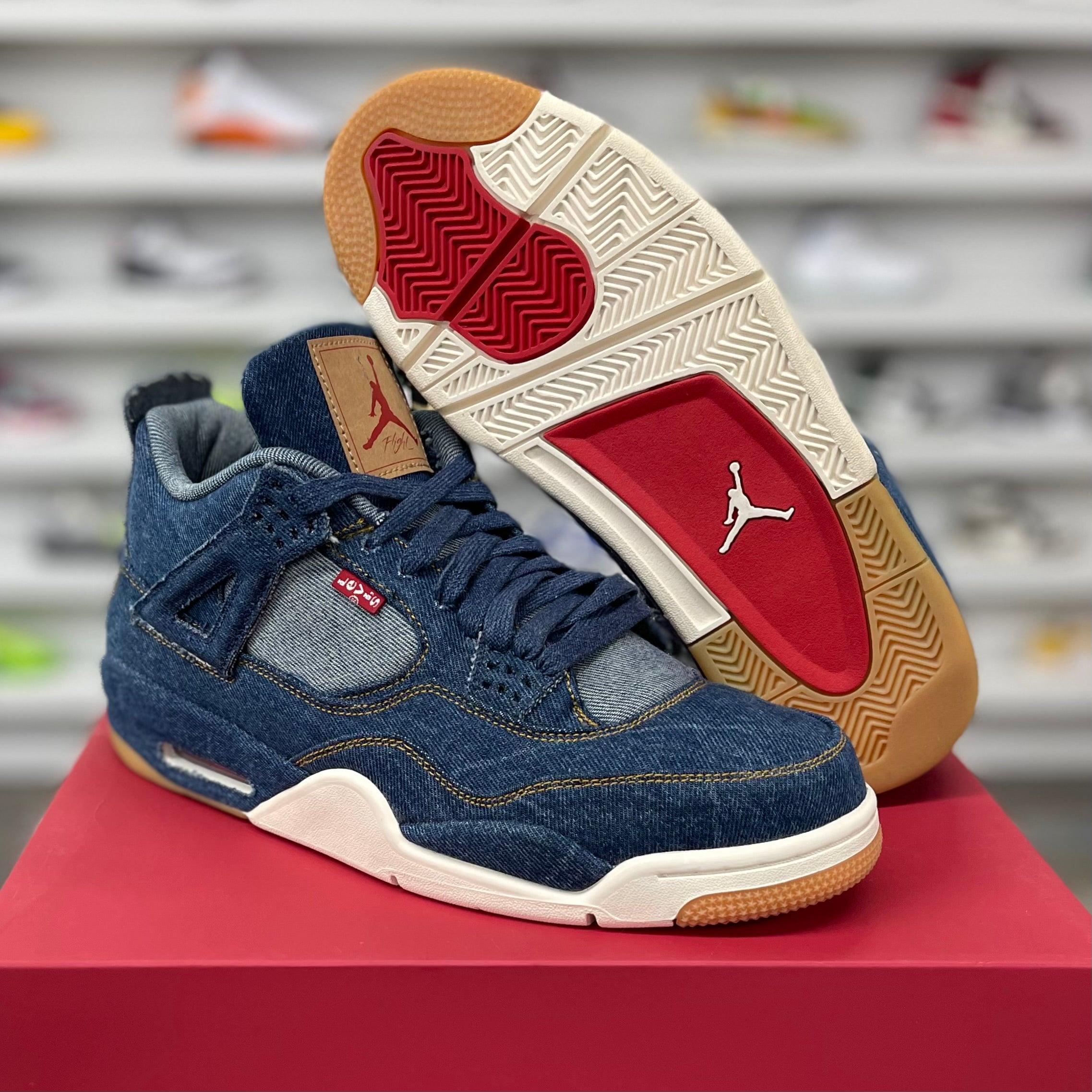 Air Jordan 4 Retro “Levi’s Blue”