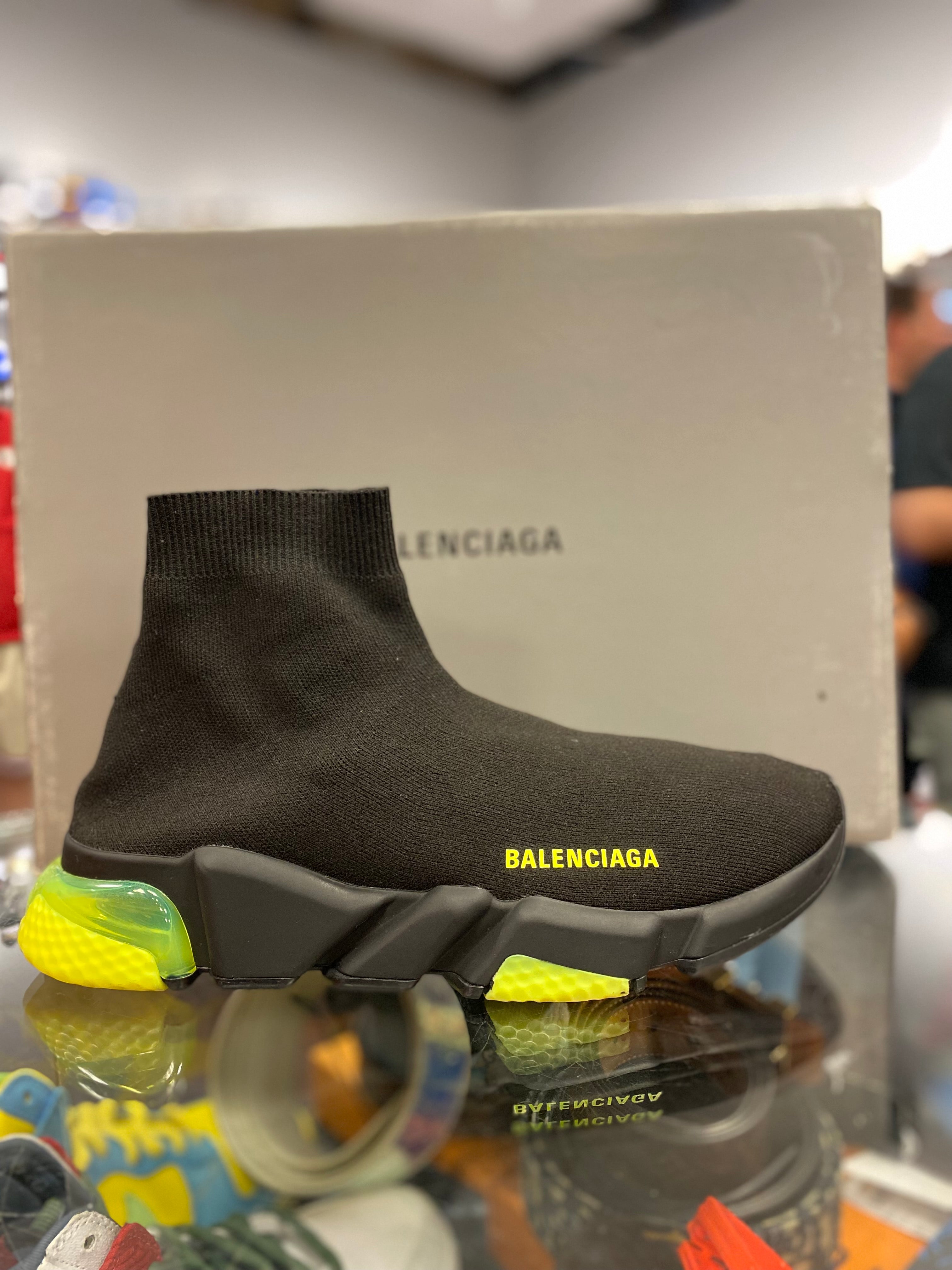 Balenciaga Speed Trainer “Black Volt”