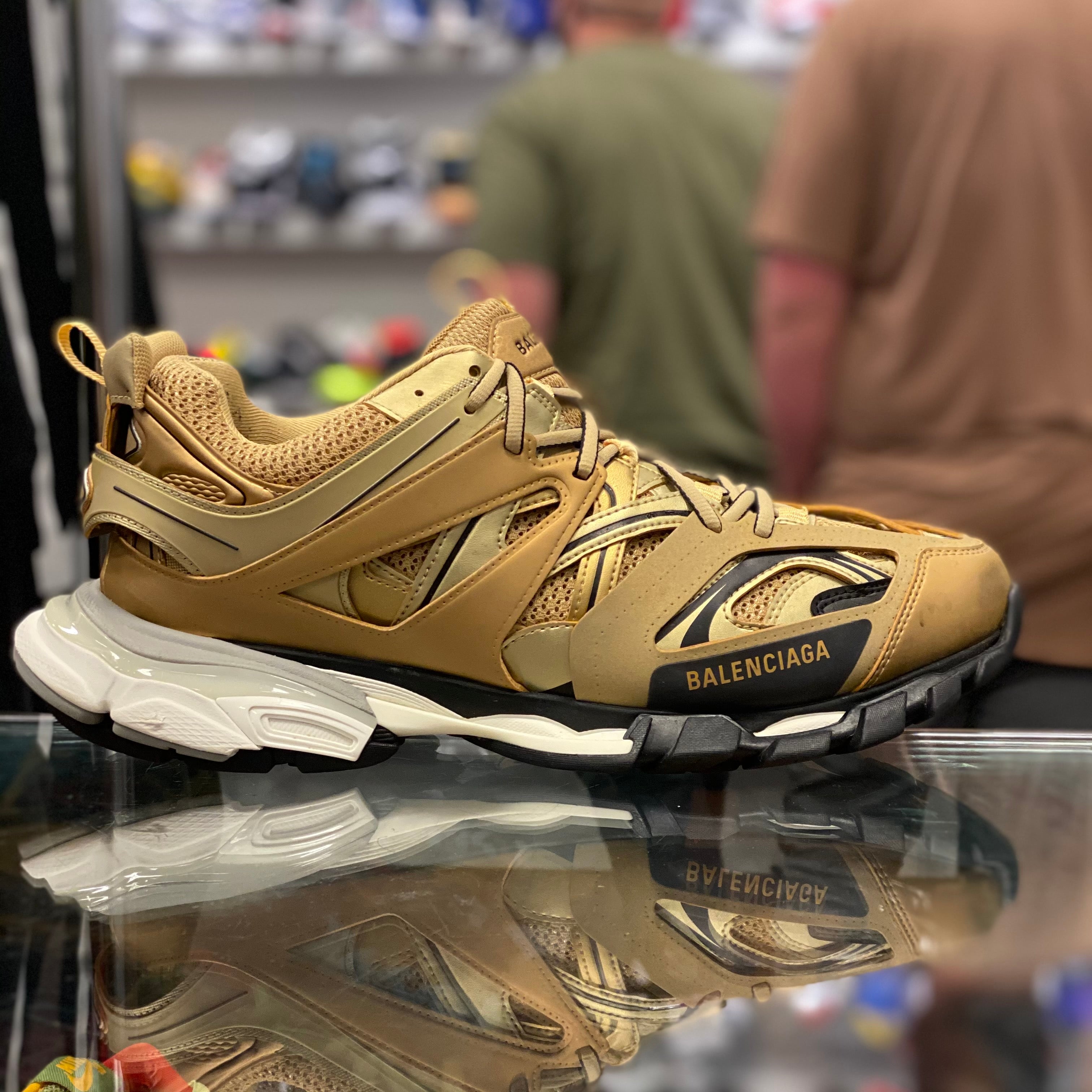 Balenciaga Track “Metallic Gold”