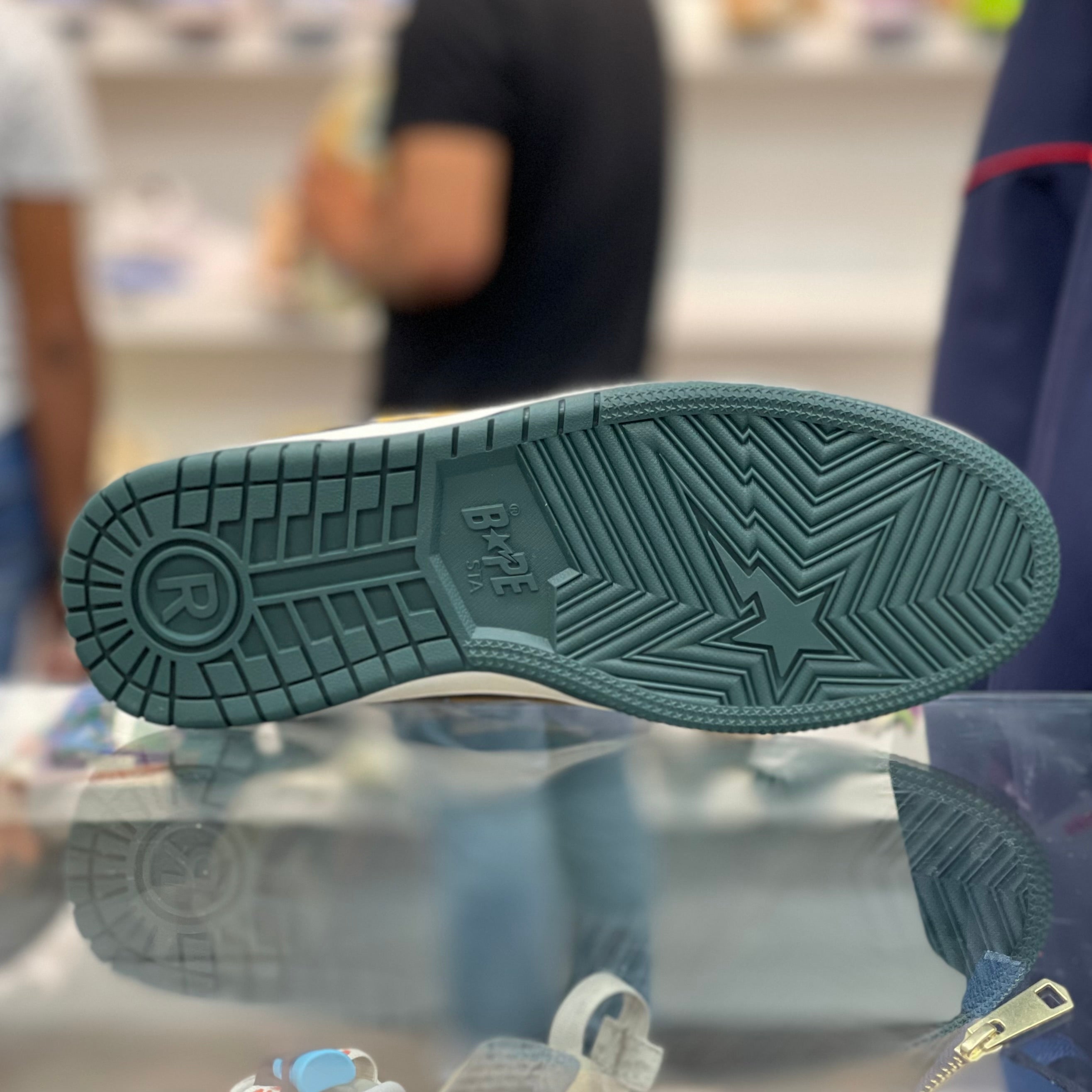 A Bathing Ape Sk8 Sta “Grey Mustard Yellow”