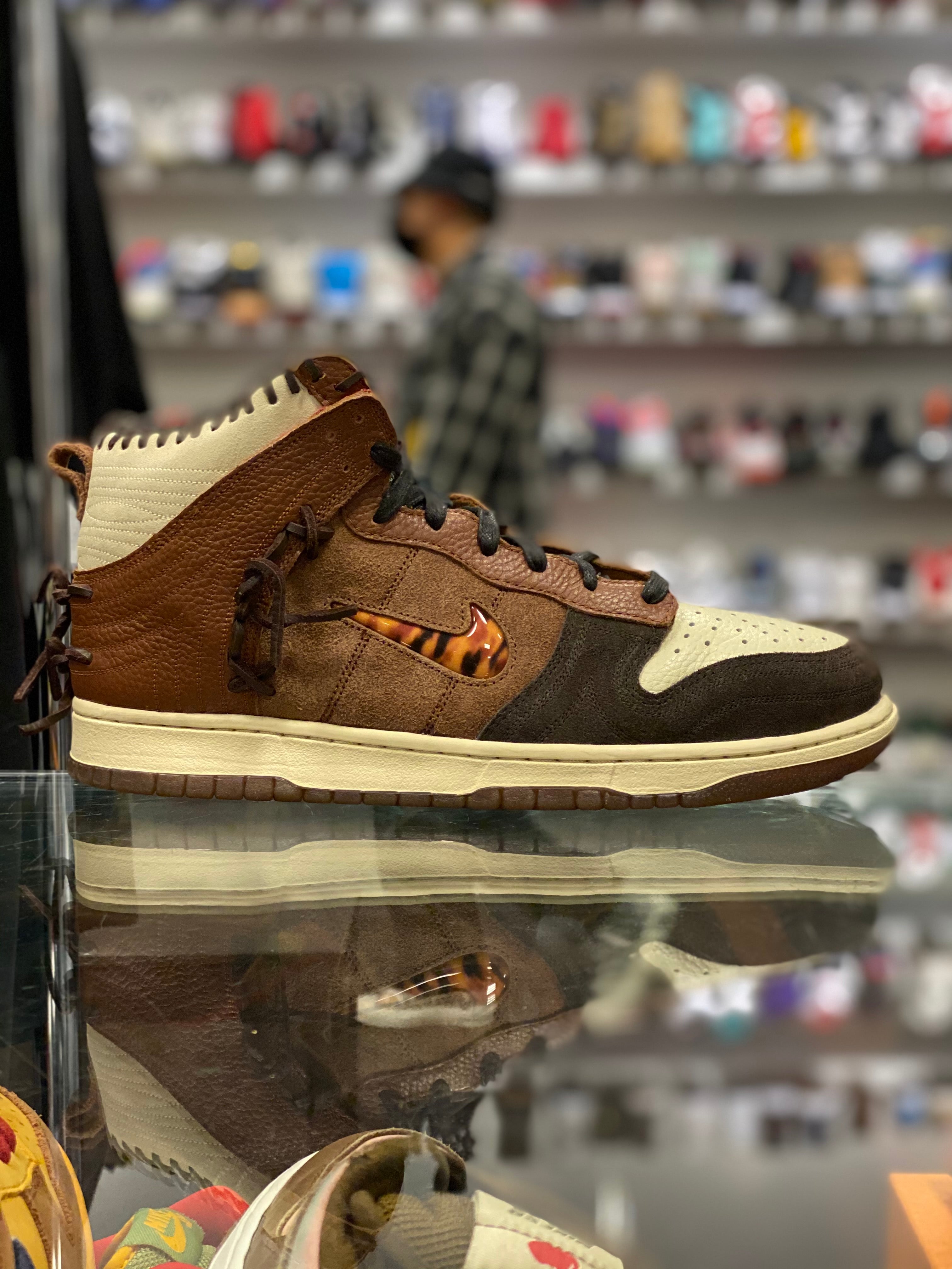 Nike Dunk High Bodega “Legend Fauna Brown”