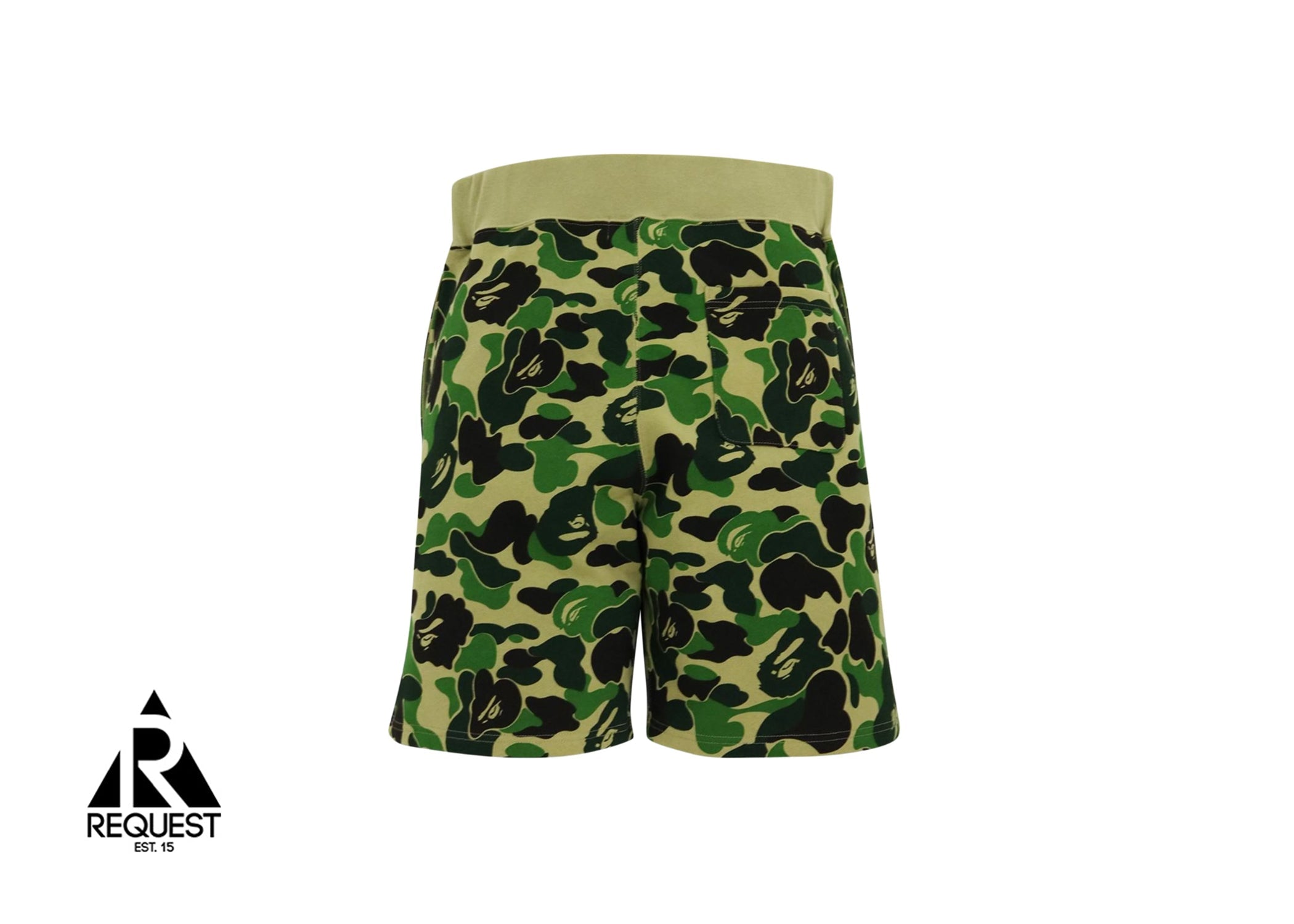 A Bathing Ape Big ABC Camo Shark Sweat Shorts “Camo”