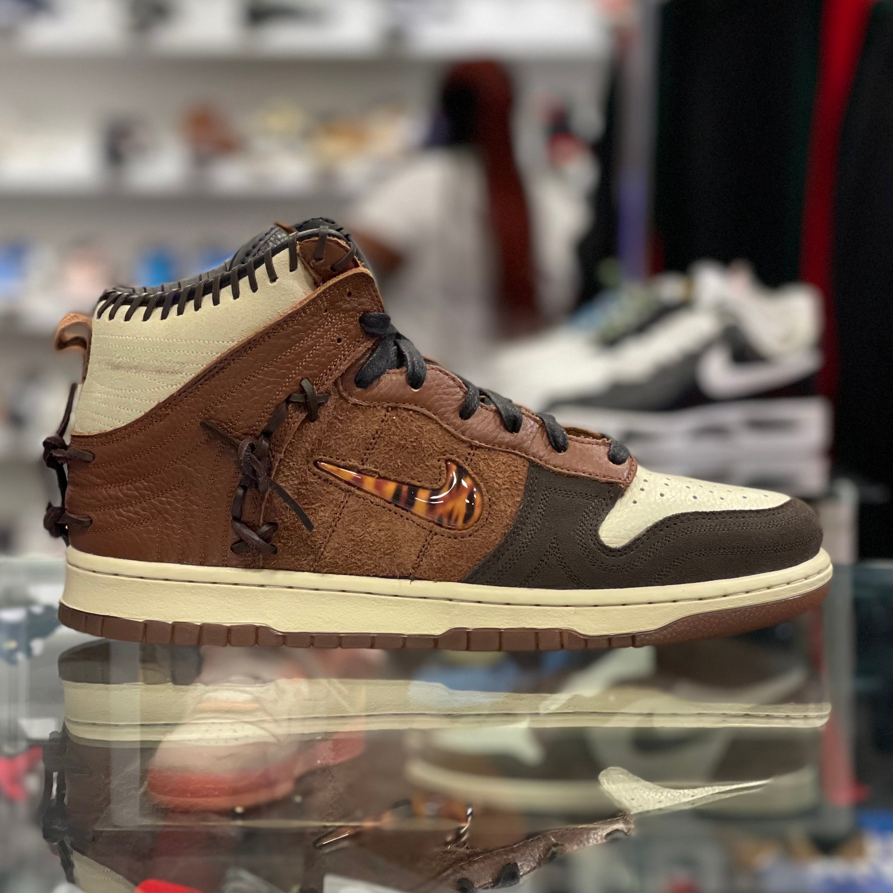 Nike Dunk High Bodega “Legend Fauna Brown”