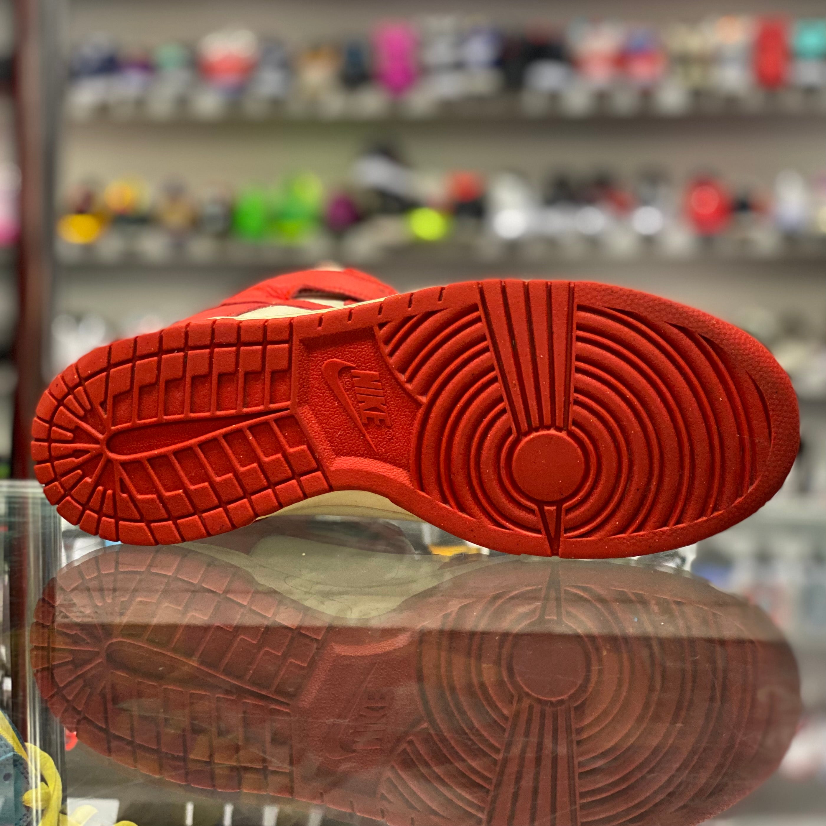 Nike Dunk High College Pack “Sail Action Red”