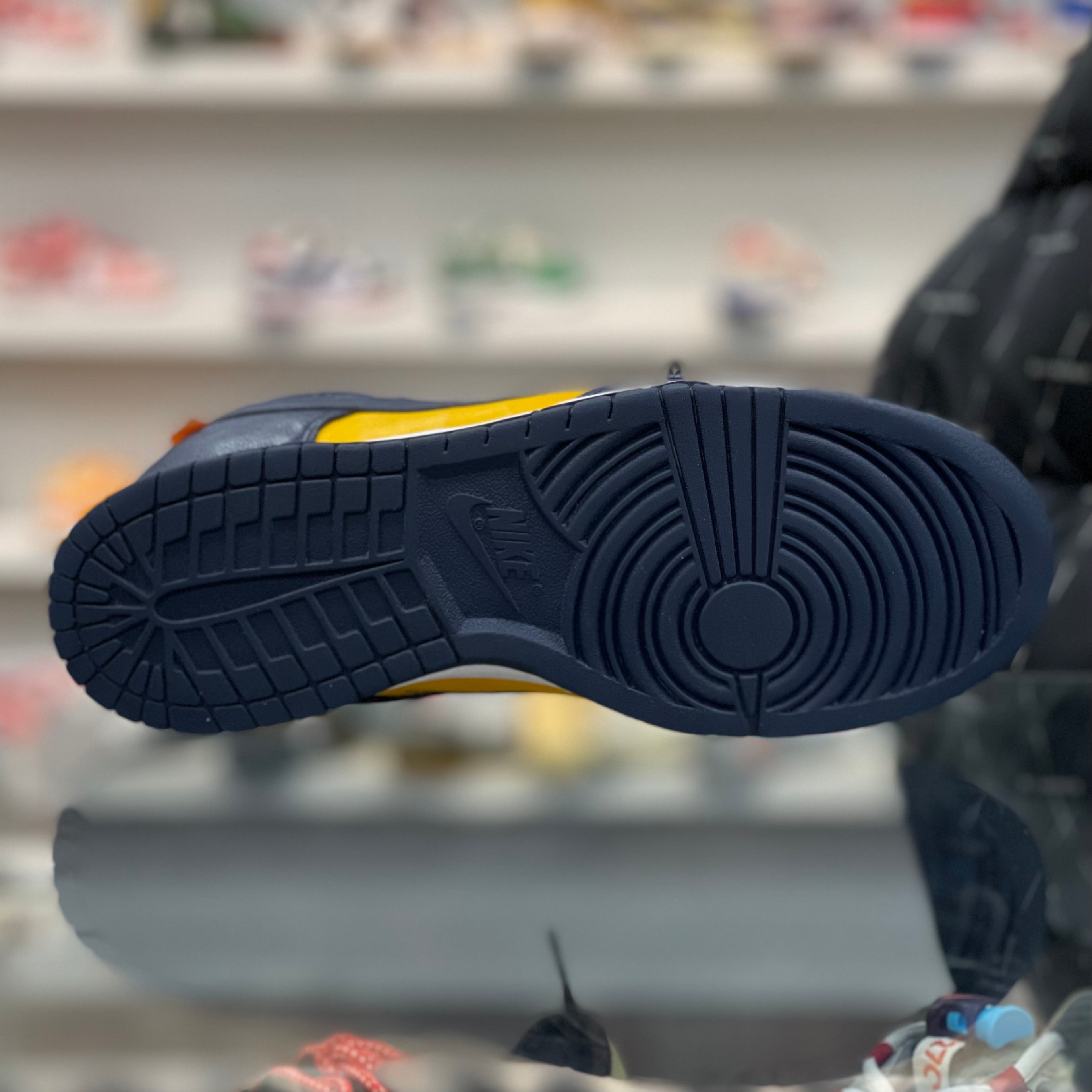 Nike Dunk Low “Off-White University Gold Midnight Navy”