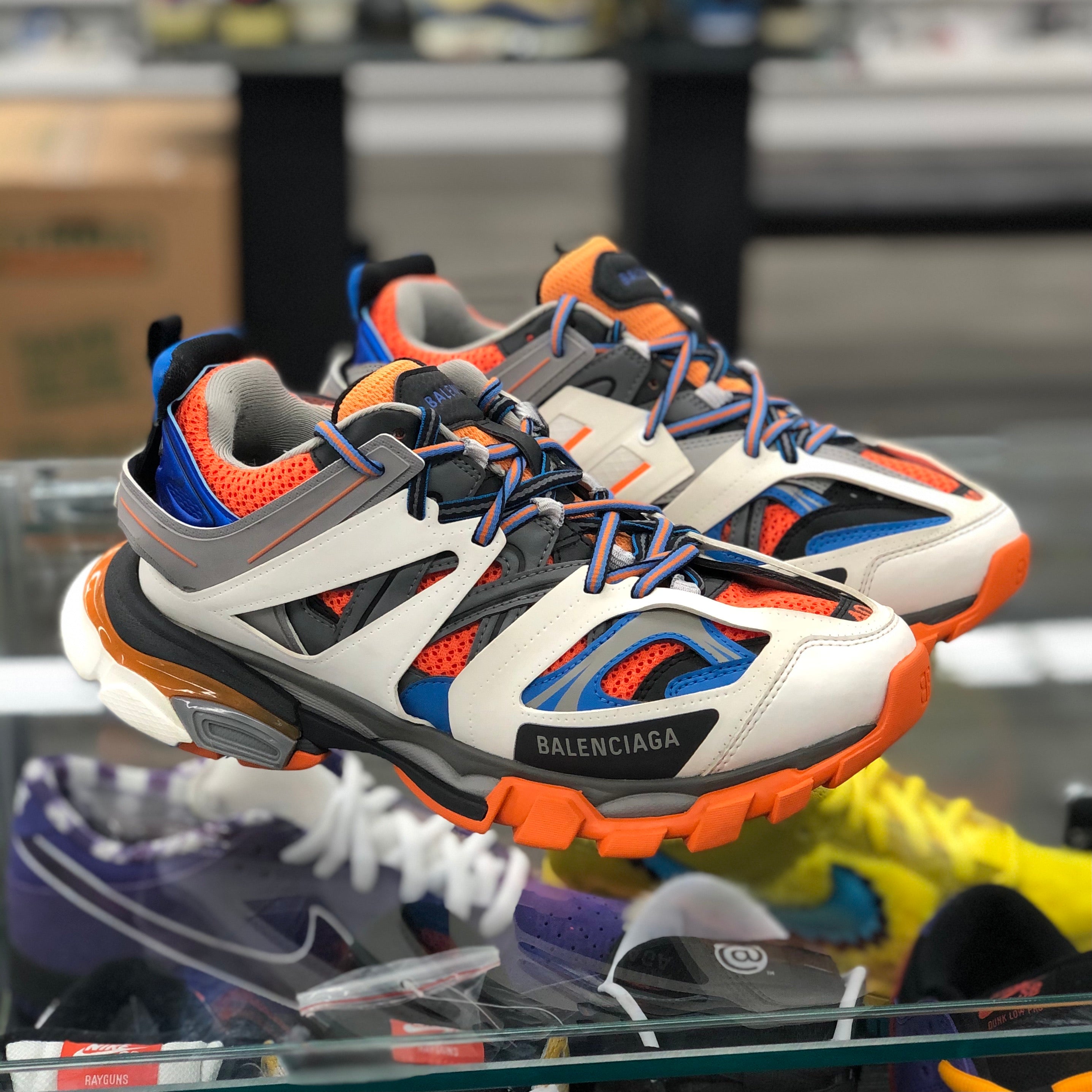Balenciaga Track Sneaker "Blue Orange”